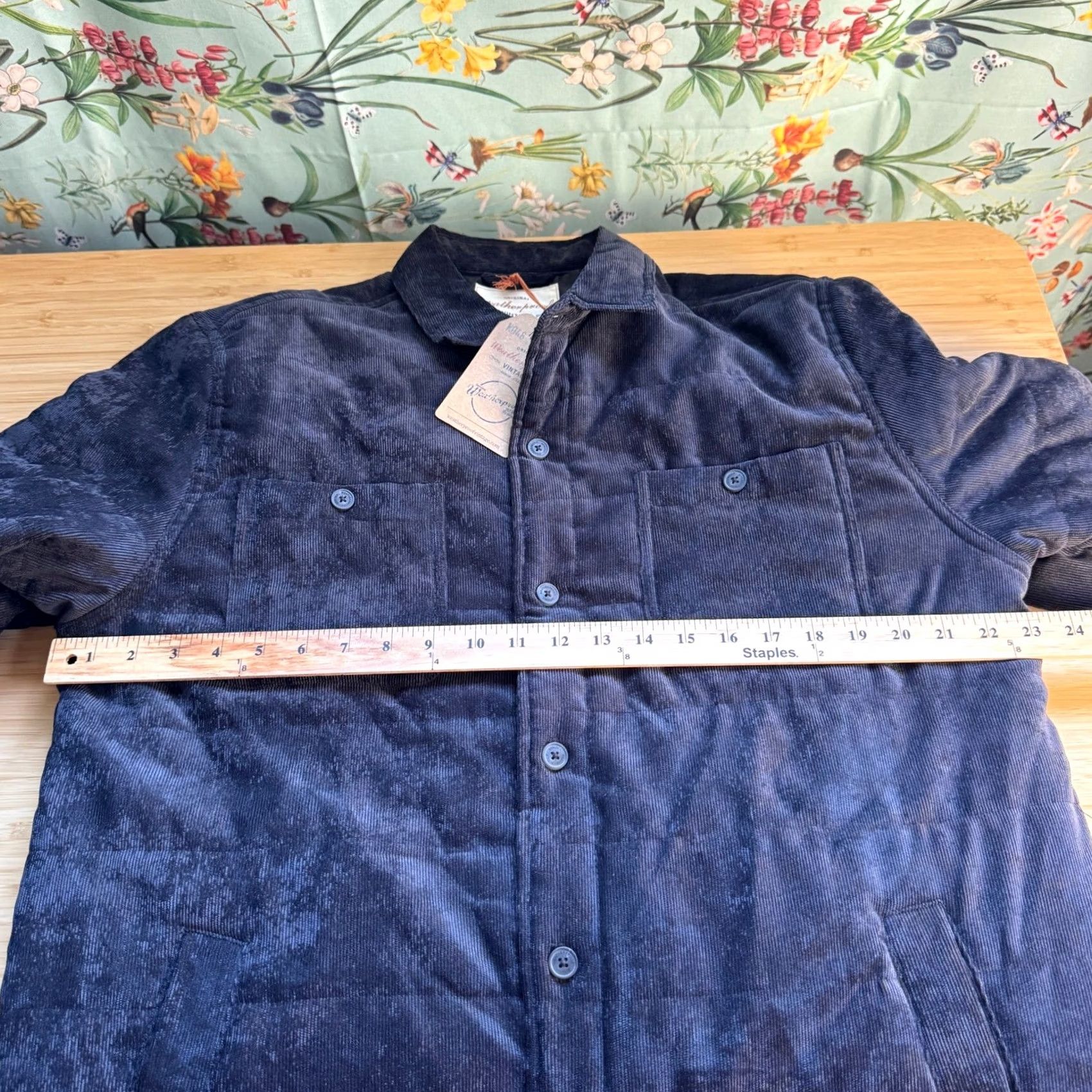 Weatherproof VINTAGE Weatherproof Jacket Black Corduroy Quilted Button-Front Large Mens Size US L / EU 52-54 / 3 - 5 Thumbnail