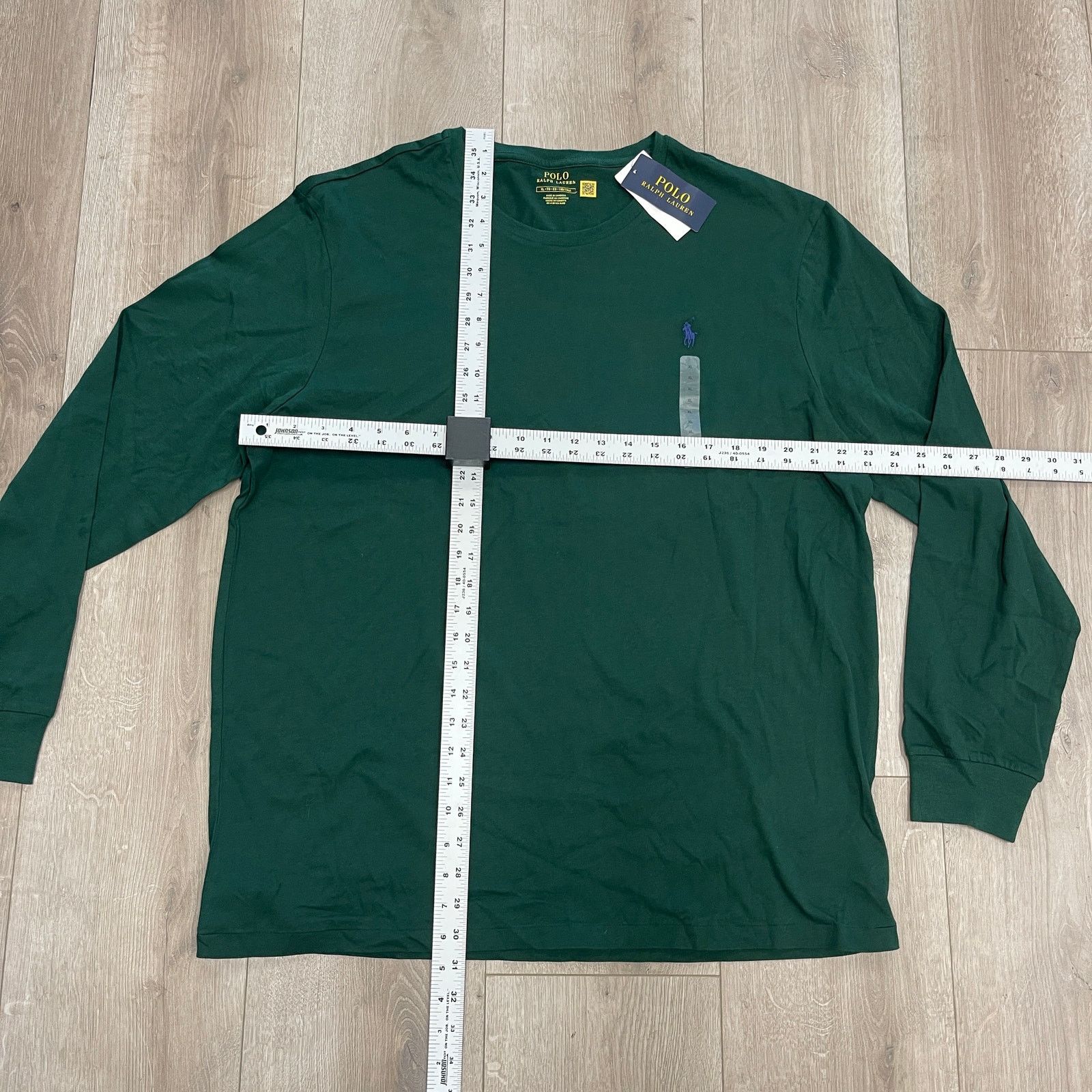 Polo Ralph Lauren Polo Ralph Lauren green Long Sleeve Shirt Top size XL B19 Size US XL / EU 56 / 4 - 3 Thumbnail