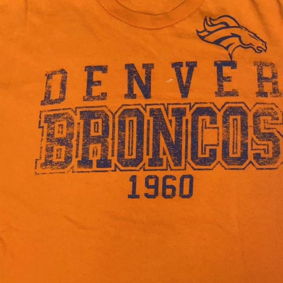 NFL Vintage NFL Denver Broncos Orange T-Shirt Size US XXL / EU 58 / 5 - 4 Thumbnail