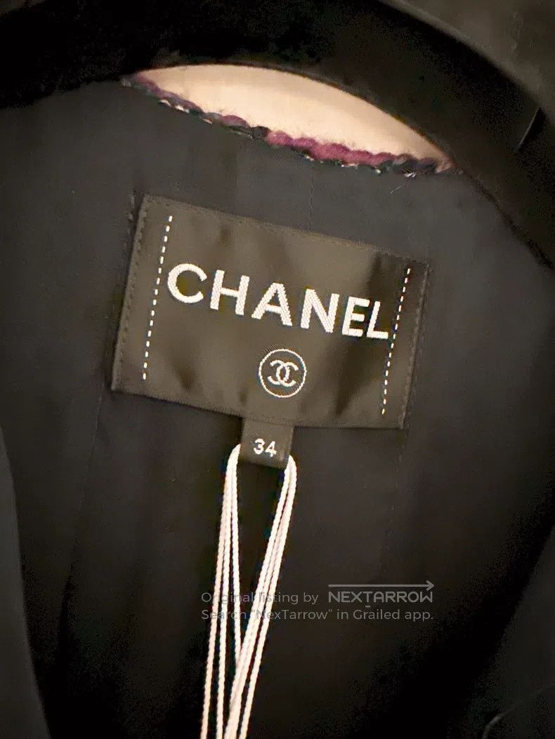 Chanel Chanel 21A Castle Series High-end Handicraft Workshop Blac Size XXS / US 00 / IT 34 - 7 Thumbnail