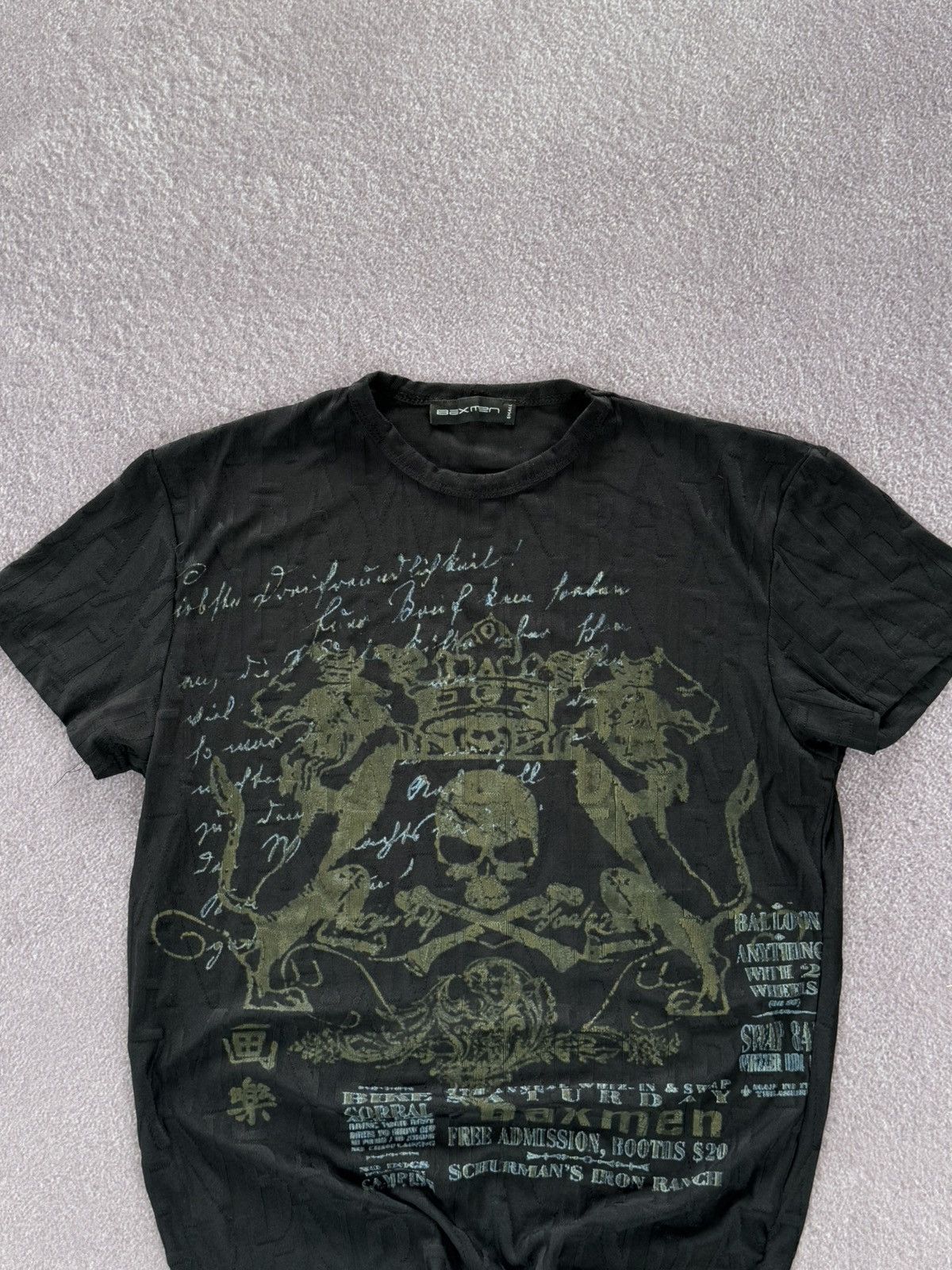 Hysteric Glamour Grunge Vibe Vintage Womens Spell Out Logo T-Shirt Size M / US 6-8 / IT 42-44 - 2 Thumbnail