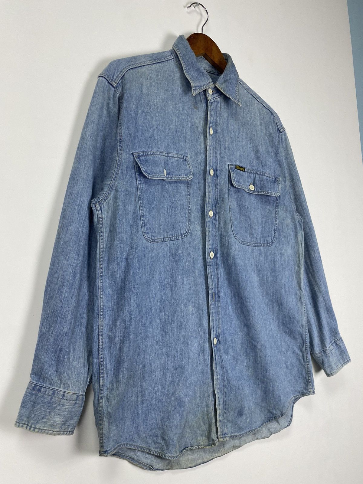 Vintage × Wrangler Vintage Wrangler Denim Jacket Size US M / EU 48-50 / 2 - 5 Thumbnail