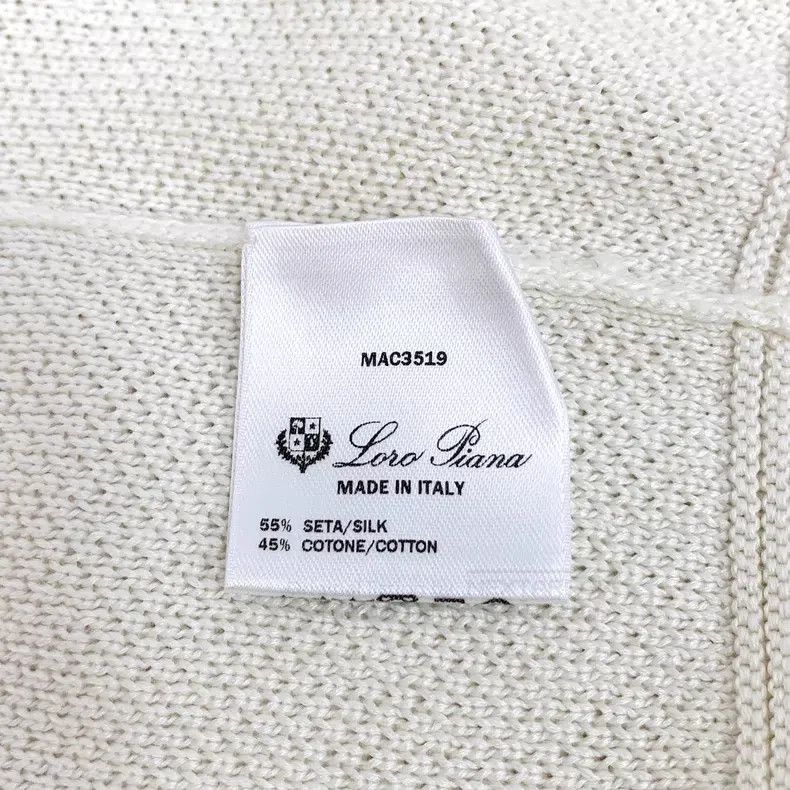 Loro Piana Loro Piana Ivory mulberry silk stand collar zip long-sleev Size XS / US 0-2 / IT 36-38 - 6 Thumbnail