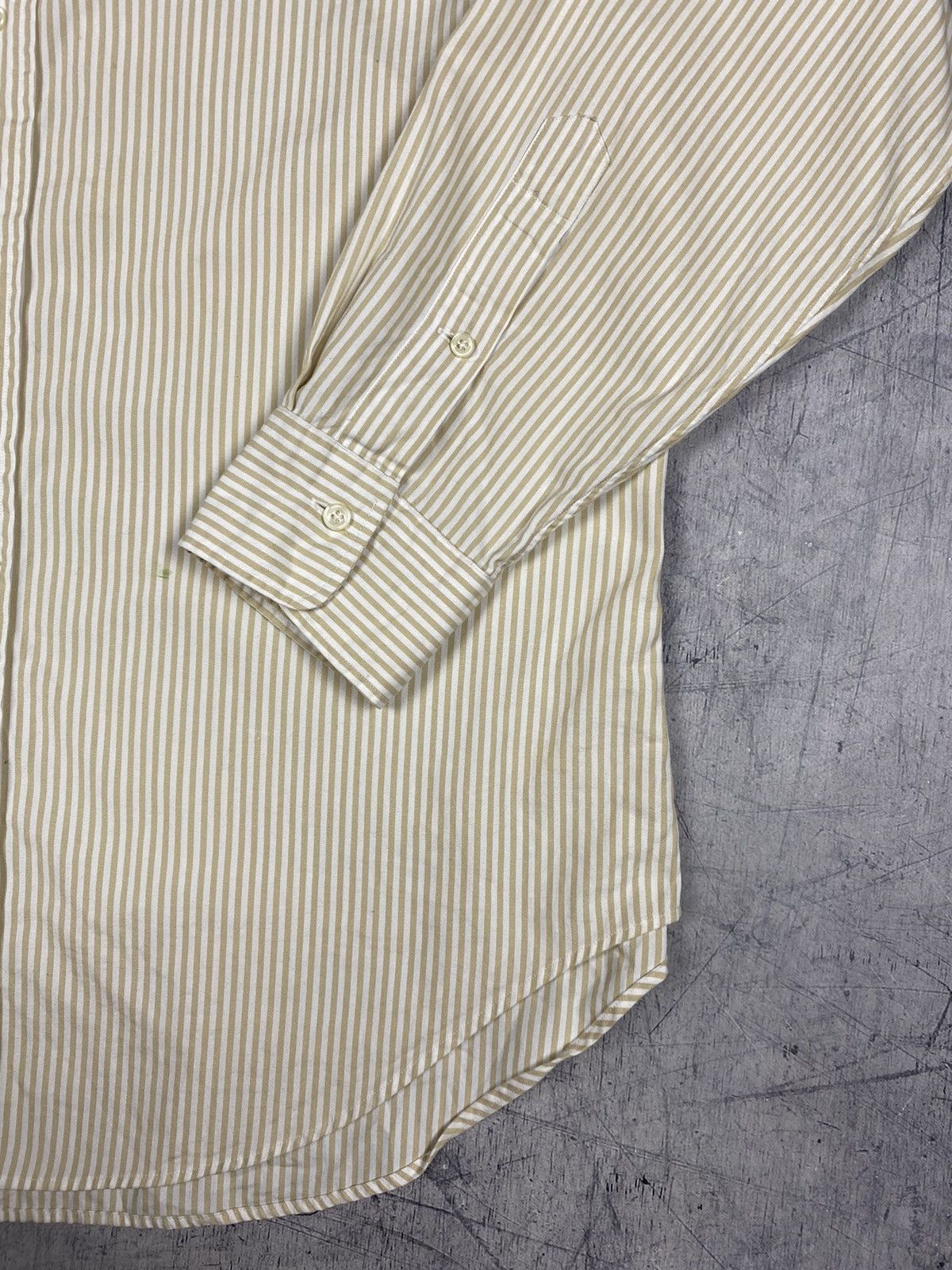Designer × Polo Ralph Lauren × Vintage Vintage Polo Ralph Lauren Striped Designer Button Up Shirt Size US XL / EU 56 / 4 - 5 Thumbnail