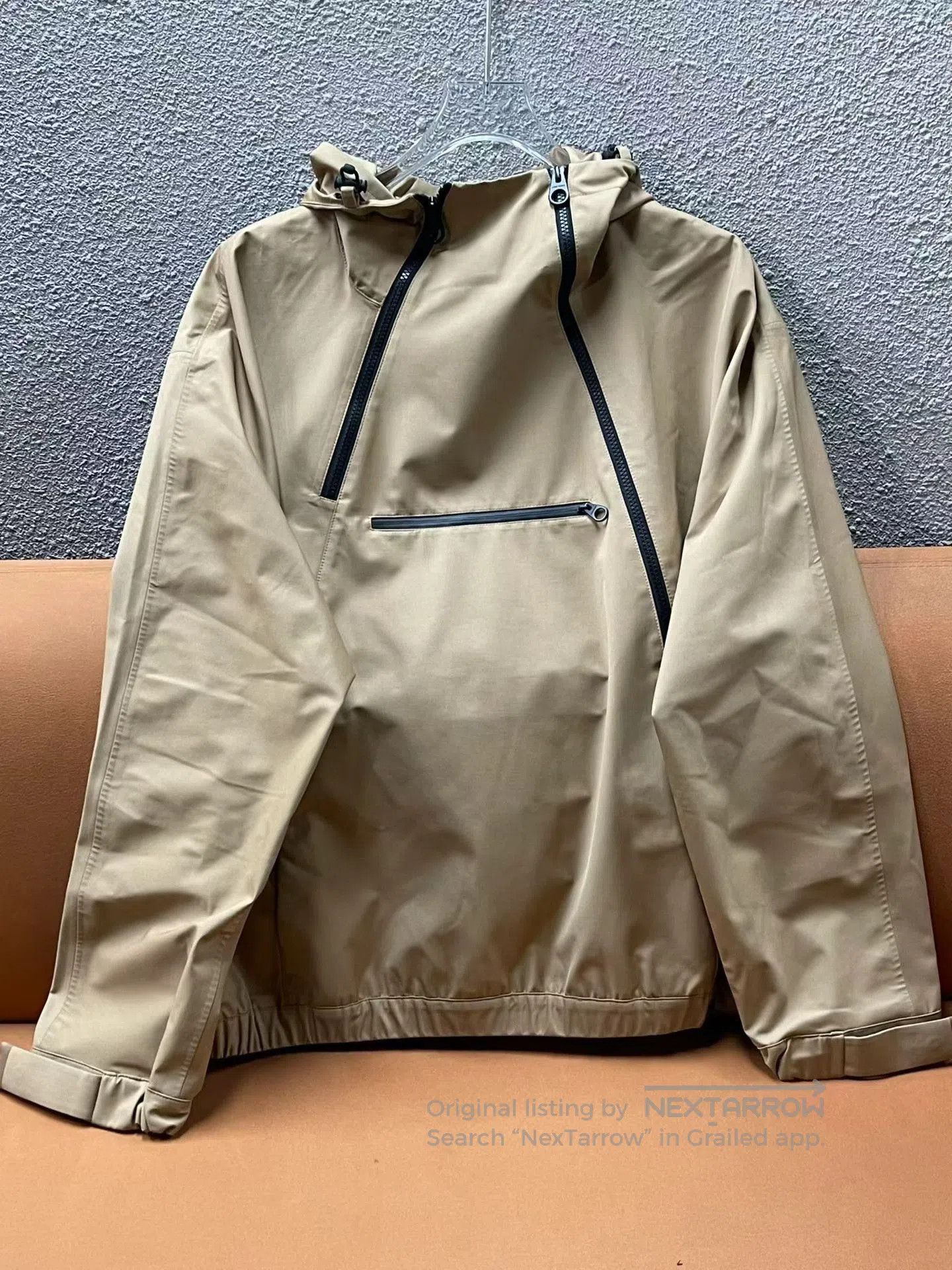 Loro Piana Loro Piana Colorblock Asymmetric Zip Hooded Jacket. Size US L / EU 52-54 / 3 - 1 Thumbnail