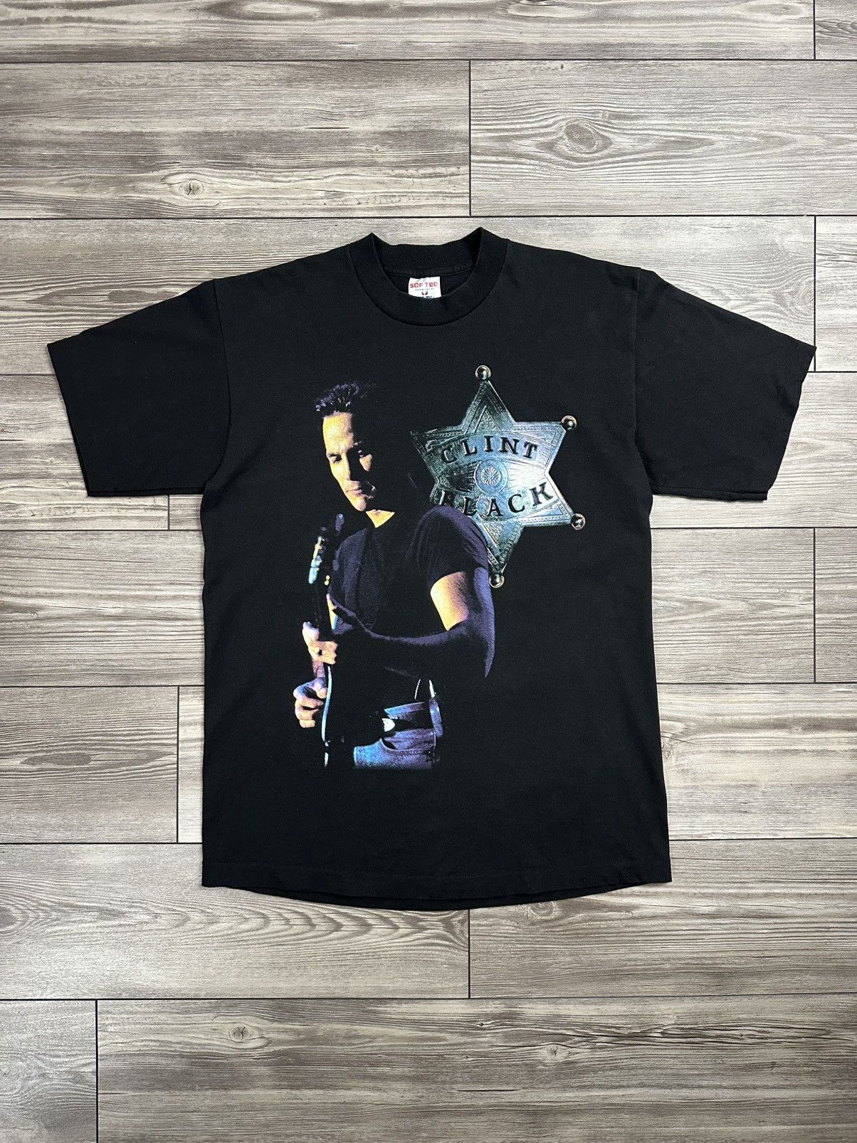 Band Tees × Vintage Vintage 90’s Clint Black Country Tour T Shirt Size US XL / EU 56 / 4 - 1 Thumbnail