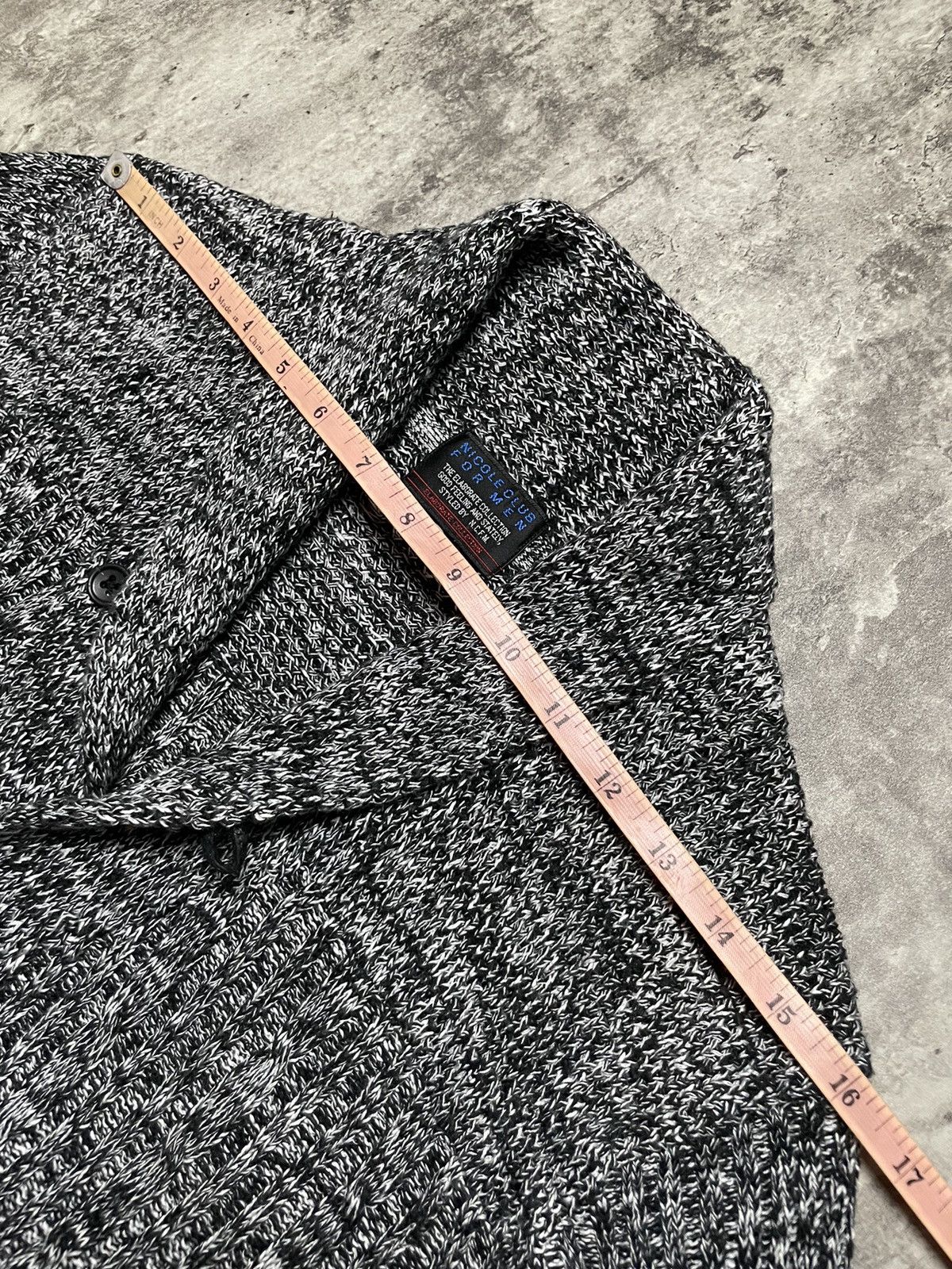 Nicole Club NCFM Shawl Collar Cardigan Size US M / EU 48-50 / 2 - 10 Thumbnail