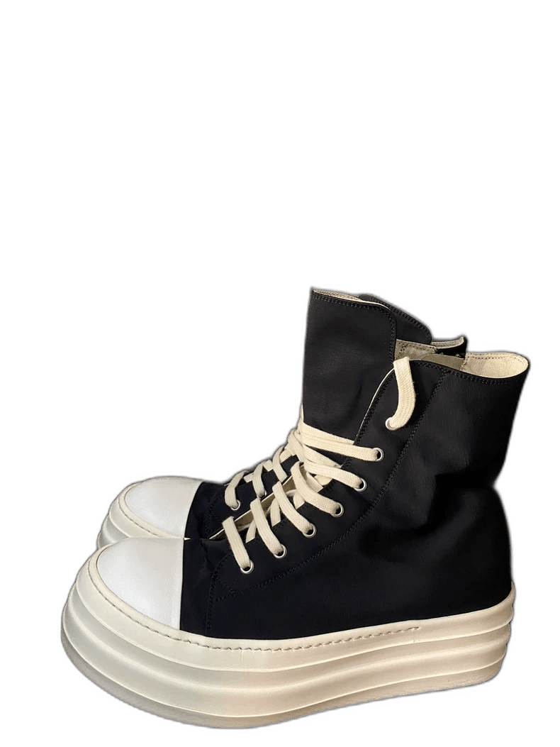 Rick Owens Thick Sole High Top Sneakers