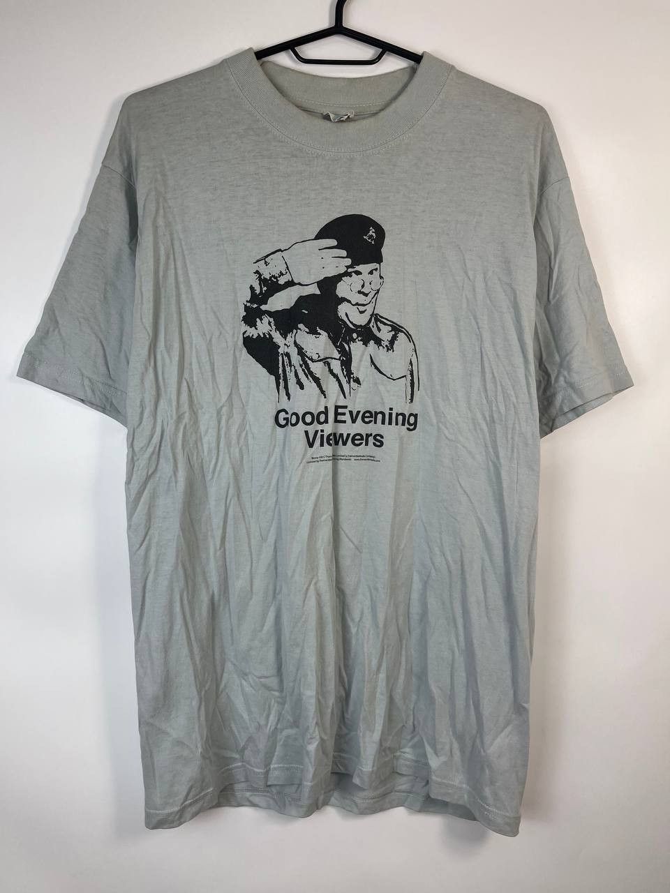 Other Vintage J's Classic Good Evening Viewers T-Shirt Gray Size M Size US M / EU 48-50 / 2 - 1 Thumbnail