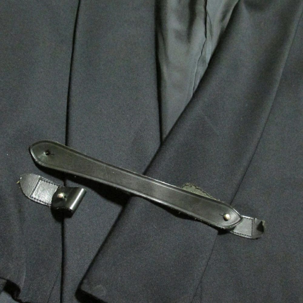 Yohji Yamamoto Yohji Yamamoto POUR HOMME Leather belt thong tuxedo jacket Size US XXL / EU 58 / 5 - 5 Thumbnail