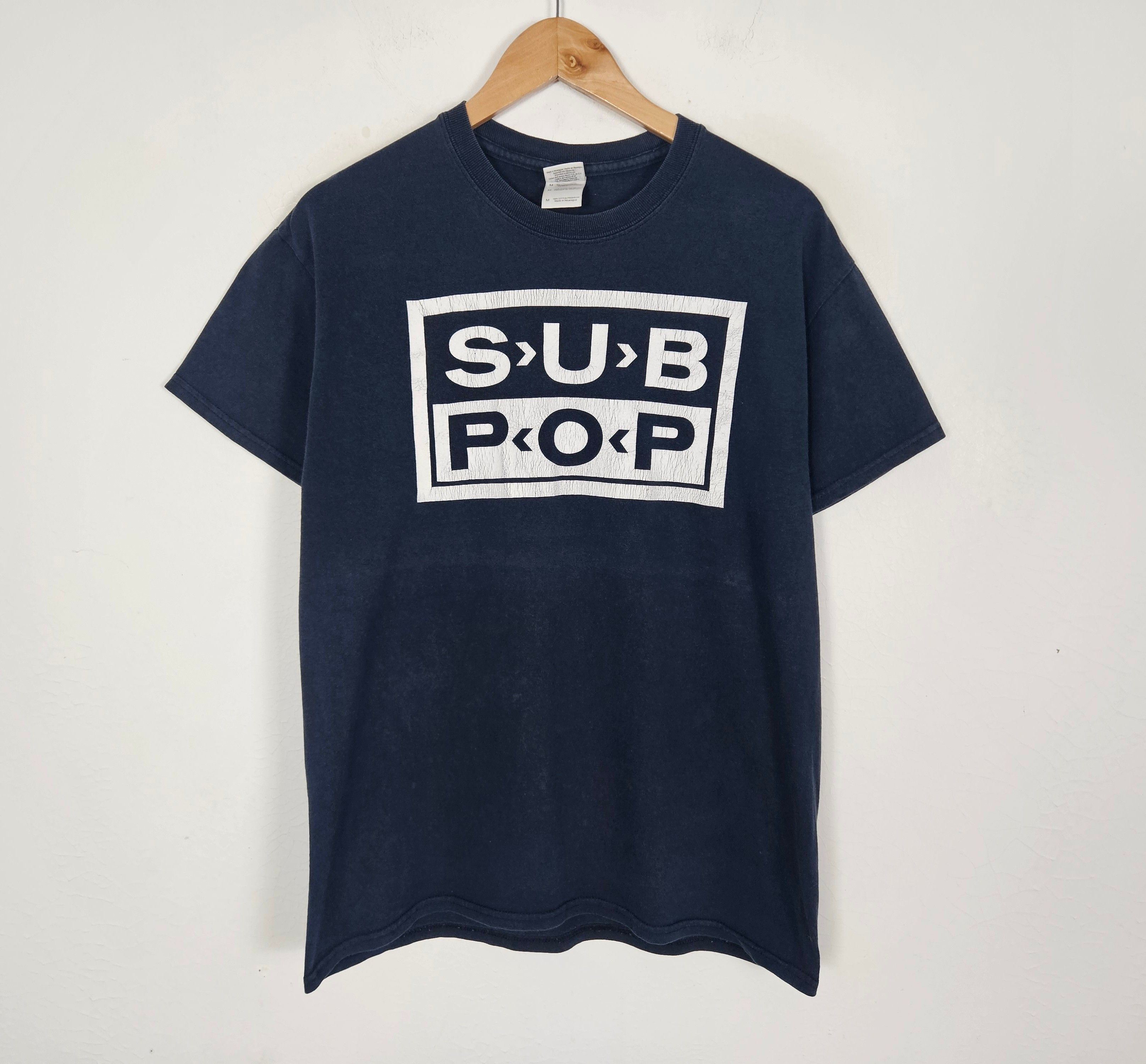 Band Tees × Vintage Vintage SUB POP records promo grunge tee shirt Size US M / EU 48-50 / 2 - 2 Thumbnail