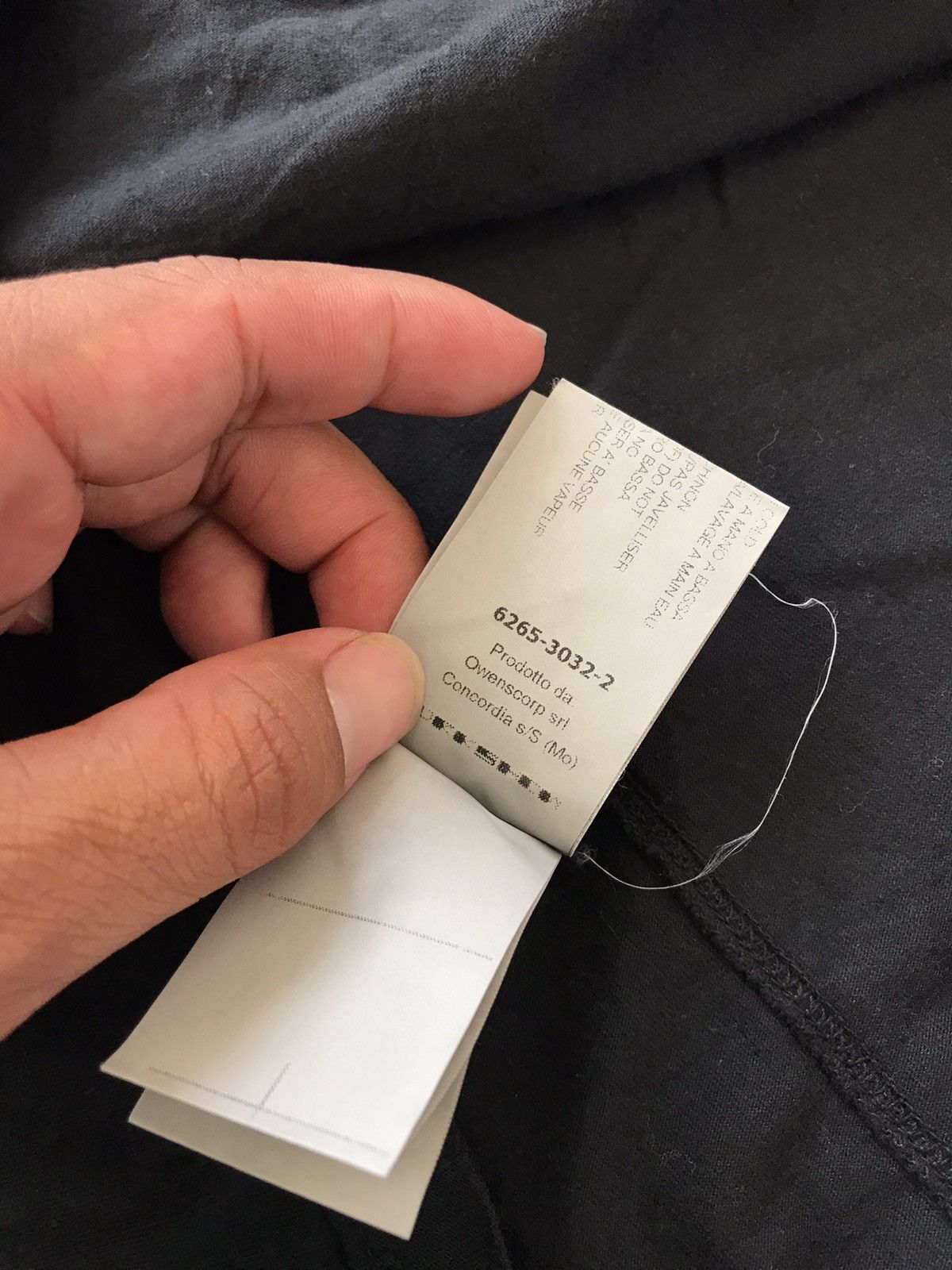 Rick Owens Drkshdw RICK OWENS DRKSHDW PATCH LEVEL TEE Size S / US 4 / IT 40 - 8 Thumbnail