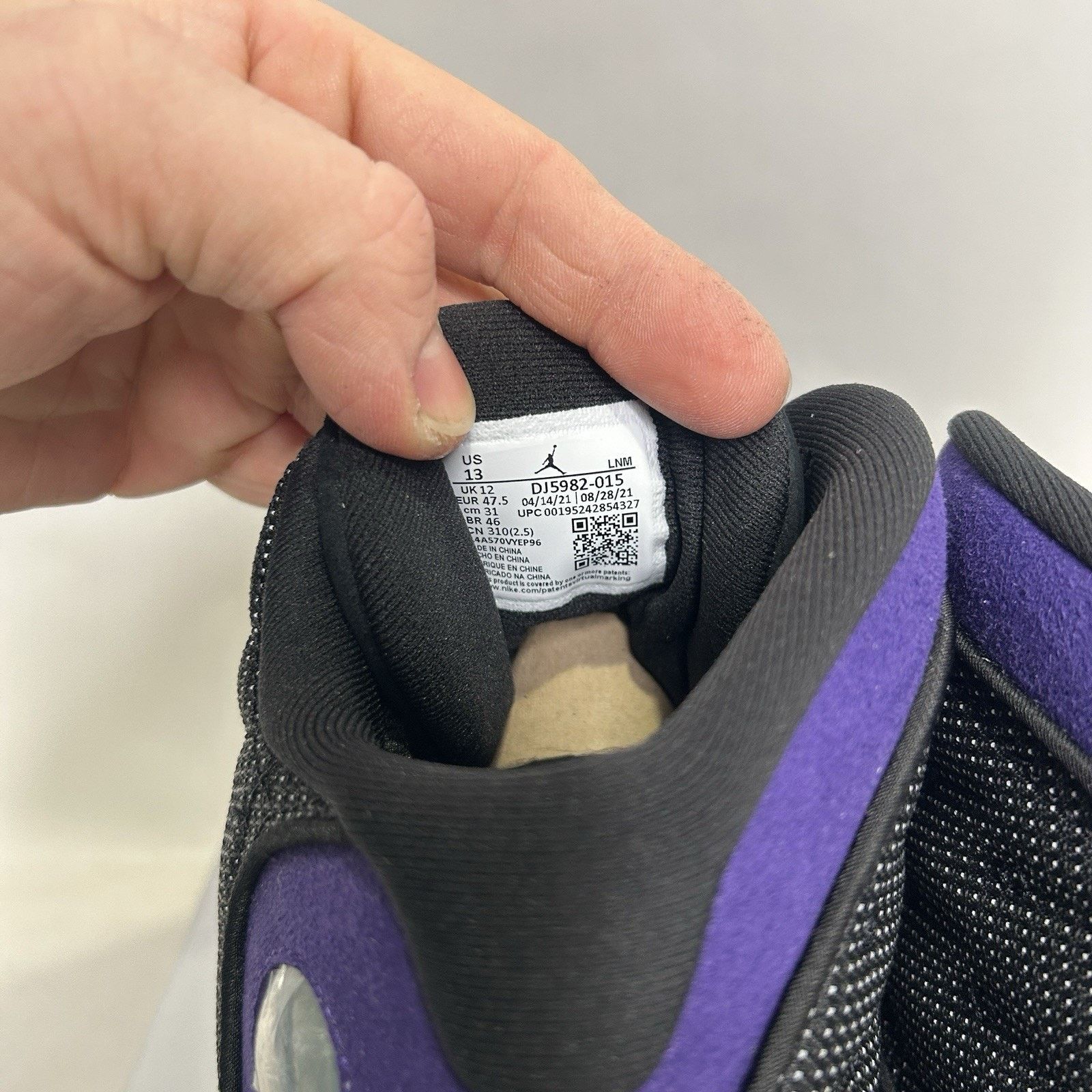 Nike Nike Air Jordan 13 Retro “Court Purple” Size US 13 / EU 46 - 6 Thumbnail