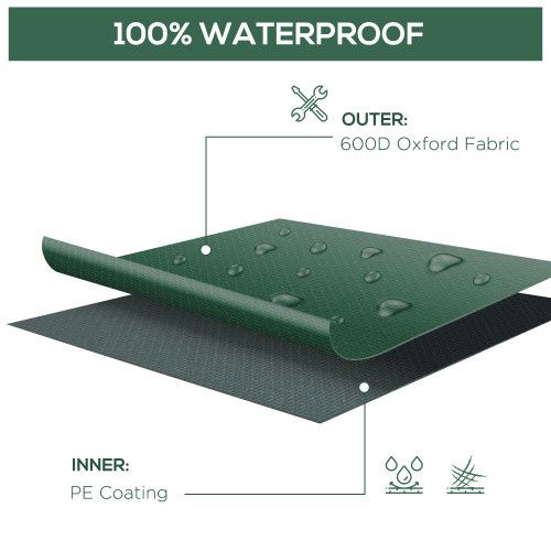 Designer × Homemade 97" x 65" x 26" Heavy Duty Outdoor Sectional Sofa Cover, Wat Size US L / EU 52-54 / 3 - 7 Thumbnail