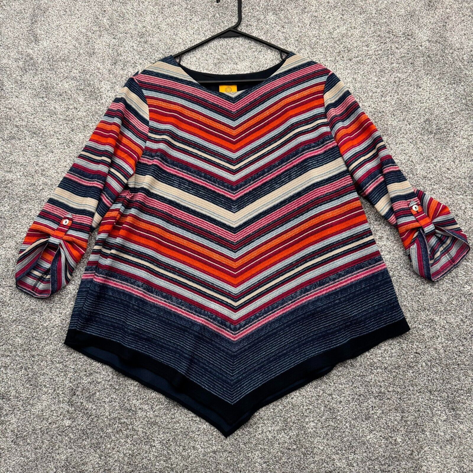 Other Ruby Rd Tunic Top Womens Large Lagenlook Boho Asymmetrical Size L / US 10 / IT 46 - 1 Thumbnail