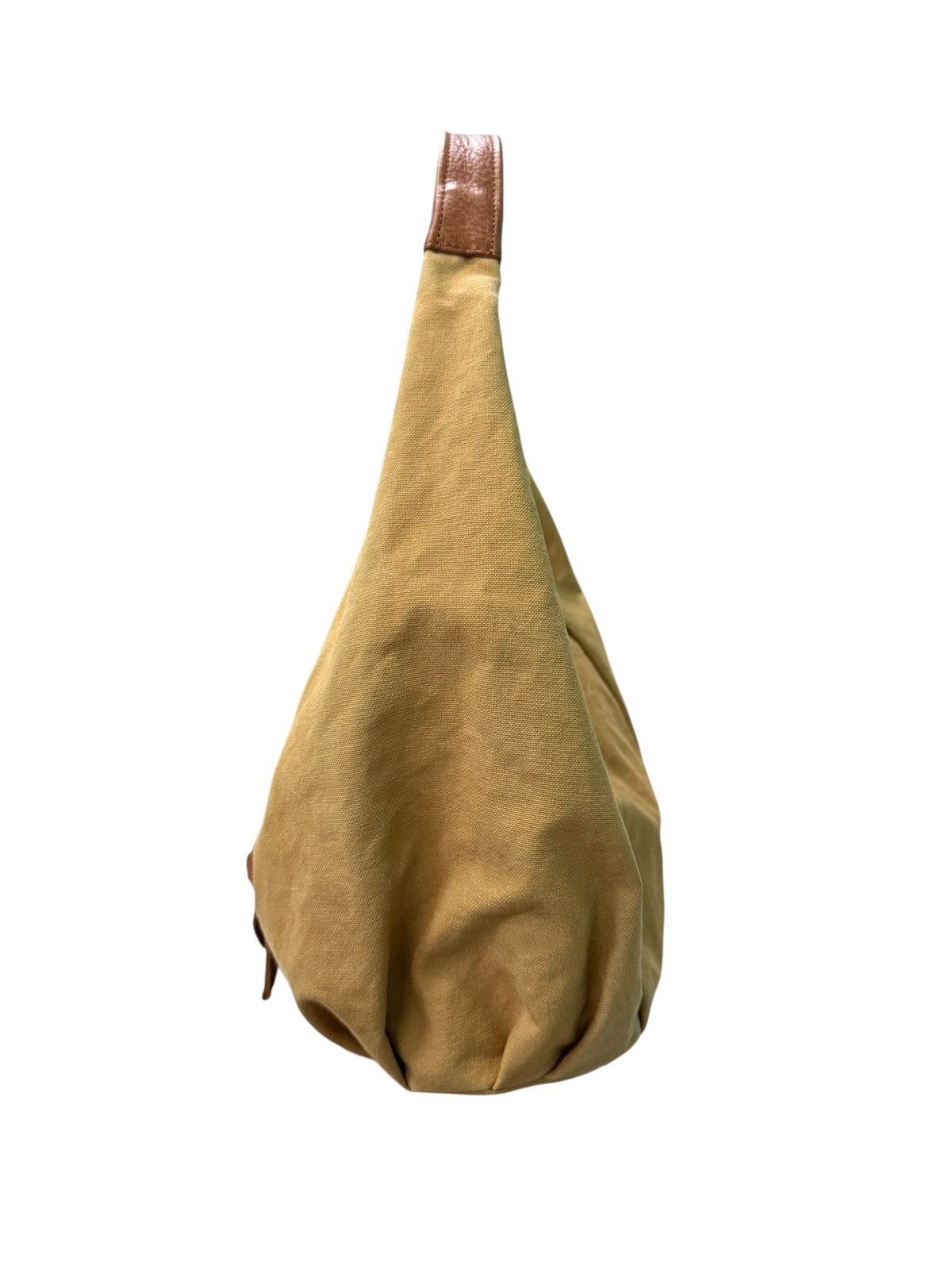 Japanese Brand RARE CLUETO KOBE CANVAS HOBO BAG Size ONE SIZE - 4 Thumbnail
