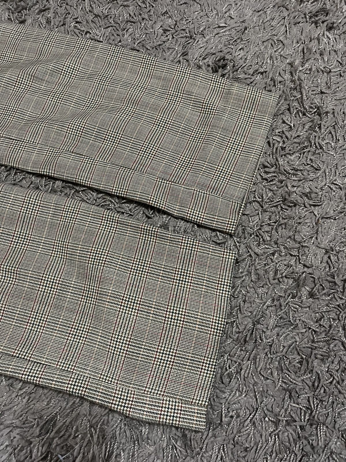 Vivienne Westwood 1980s Worlds end glen plaid belt loop #I Size US 27 - 9 Thumbnail