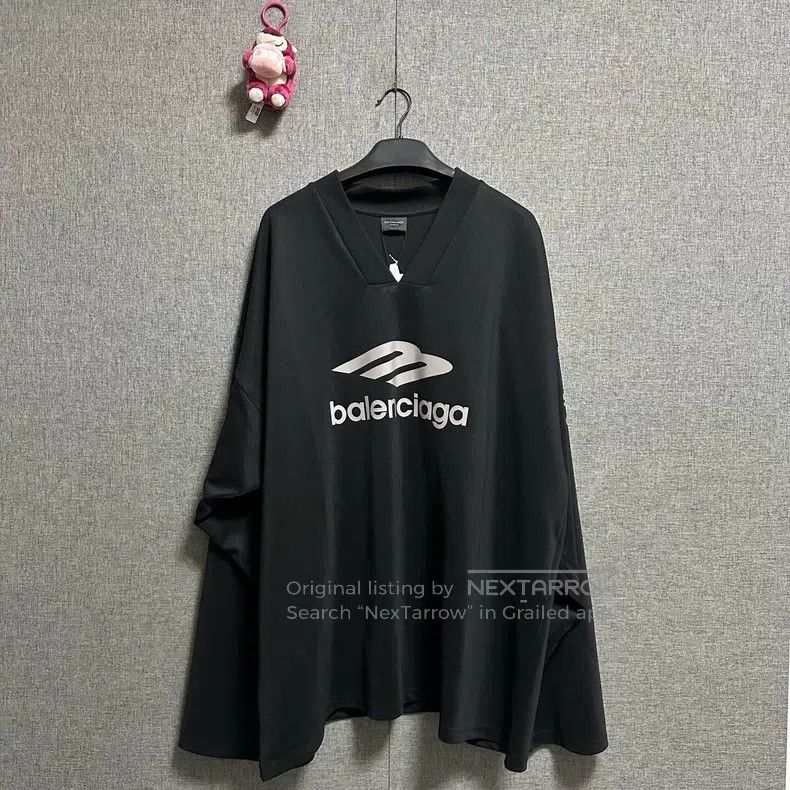 Balenciaga Letter V-neck ski jacket