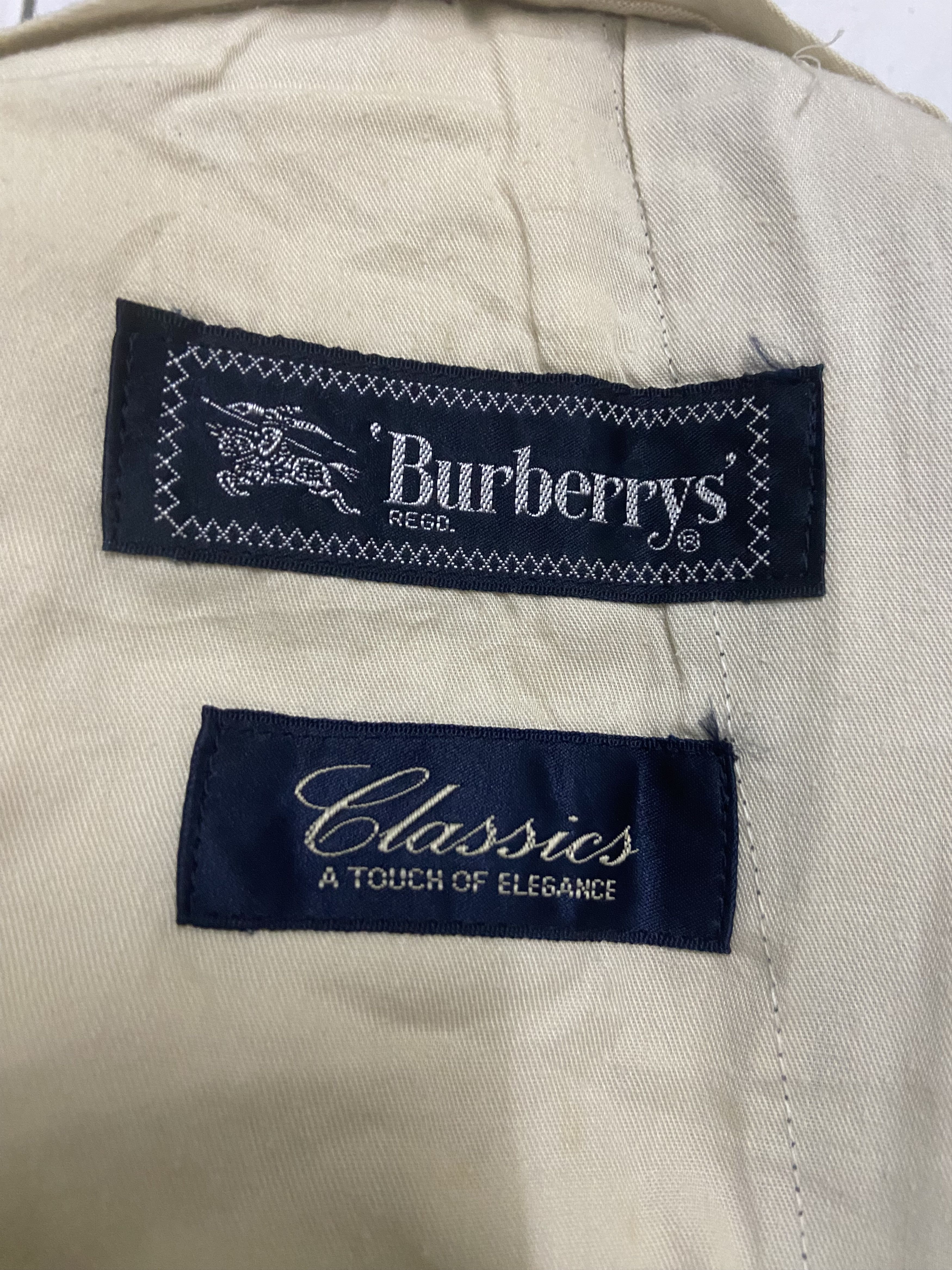 Burberry Vintage Burberrys Buckle Strap Pants Size US 30 / EU 46 - 8 Thumbnail