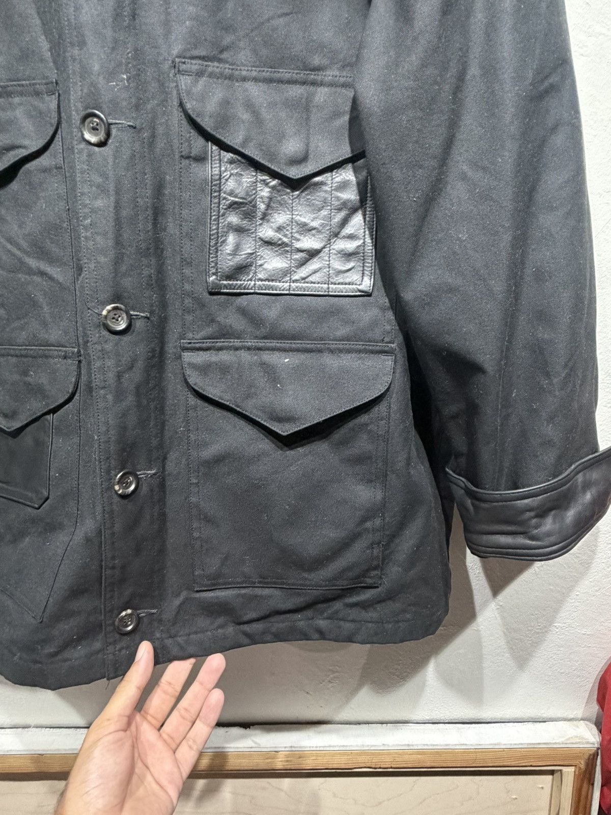 Polo Ralph Lauren Polo Ralph Lauren Hunting leather jacket Size US XL / EU 56 / 4 - 6 Thumbnail