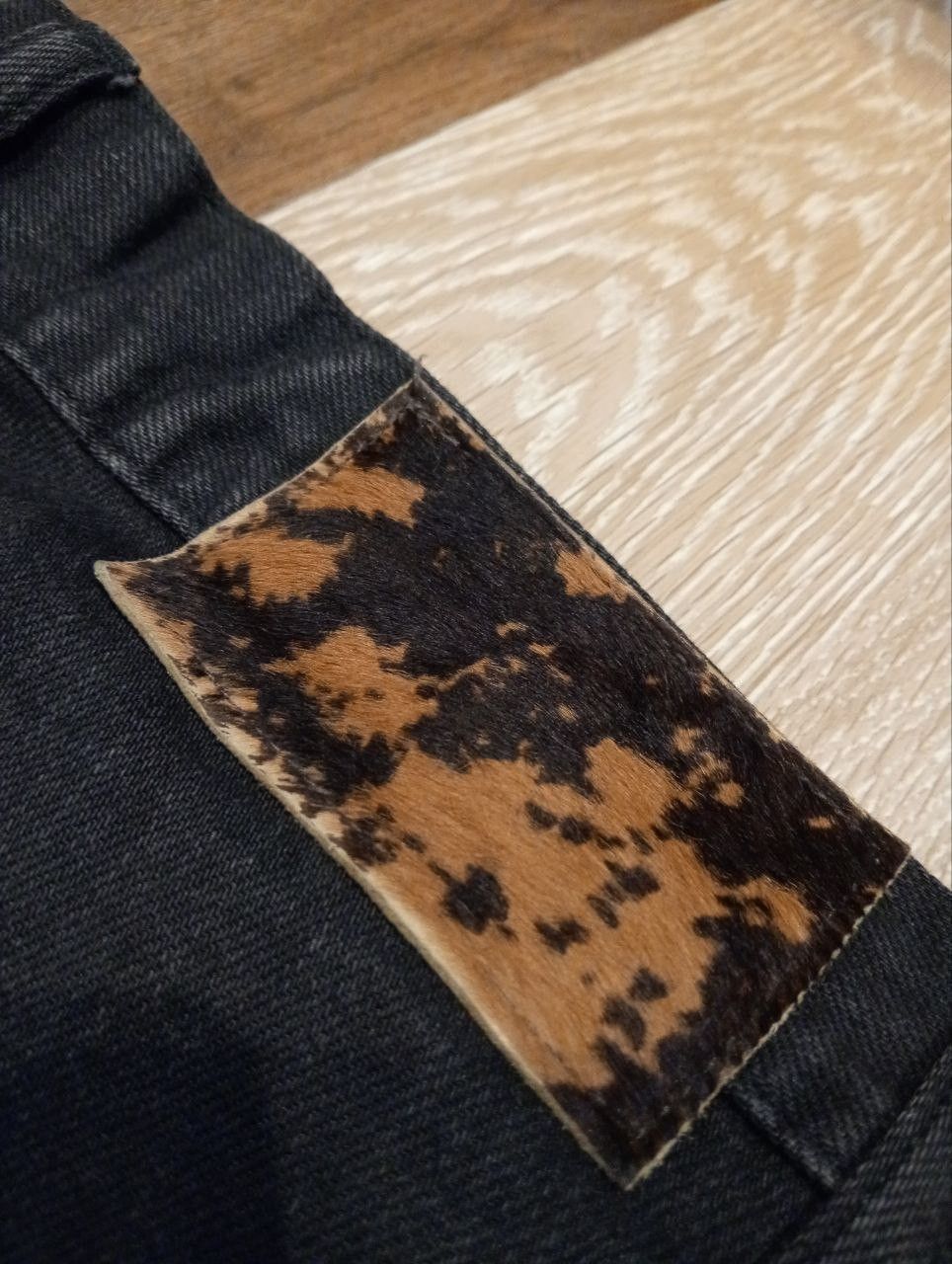 Shellac JAPANESE SHELLAC BLACK CURVE DENIM PANTS Size US 32 / EU 48 - 9 Thumbnail