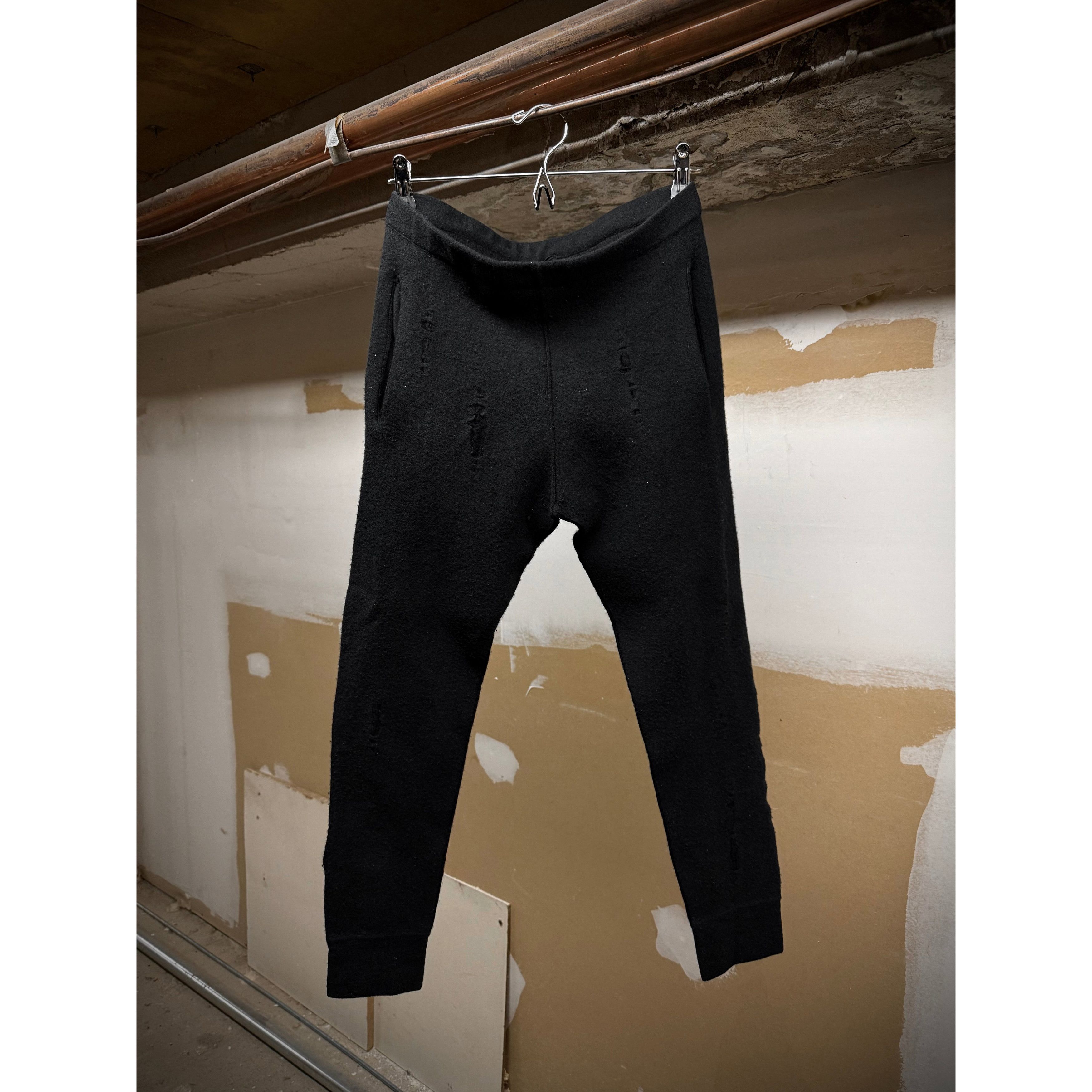 Label Under Construction Label Under Construction Distressed Lunar Cashmere Joggers Size US 29 - 1 Thumbnail