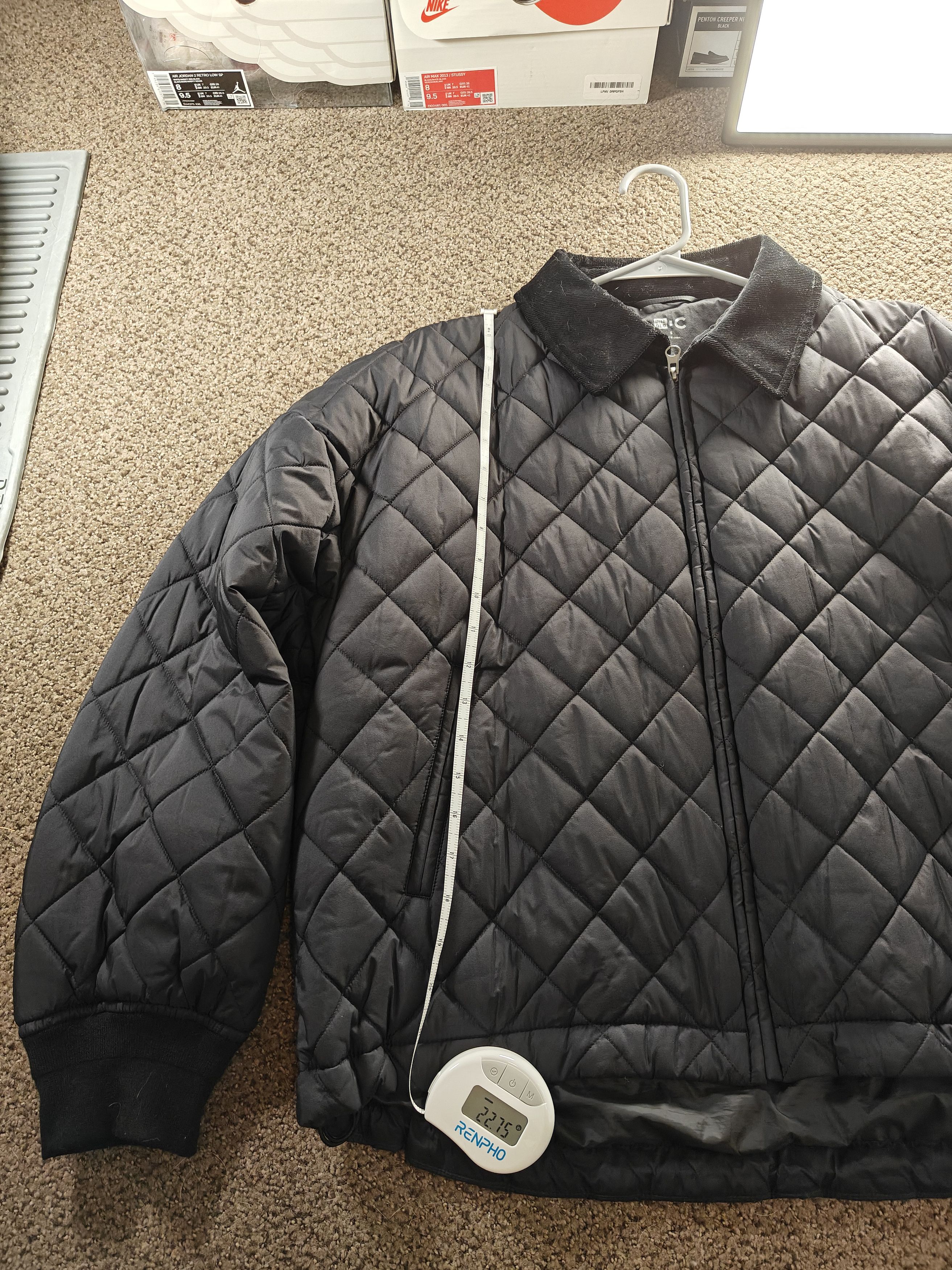 Uniqlo uniqlo:c quilted bomber jacket corduroy collar - women's S Size S / US 4 / IT 40 - 6 Thumbnail