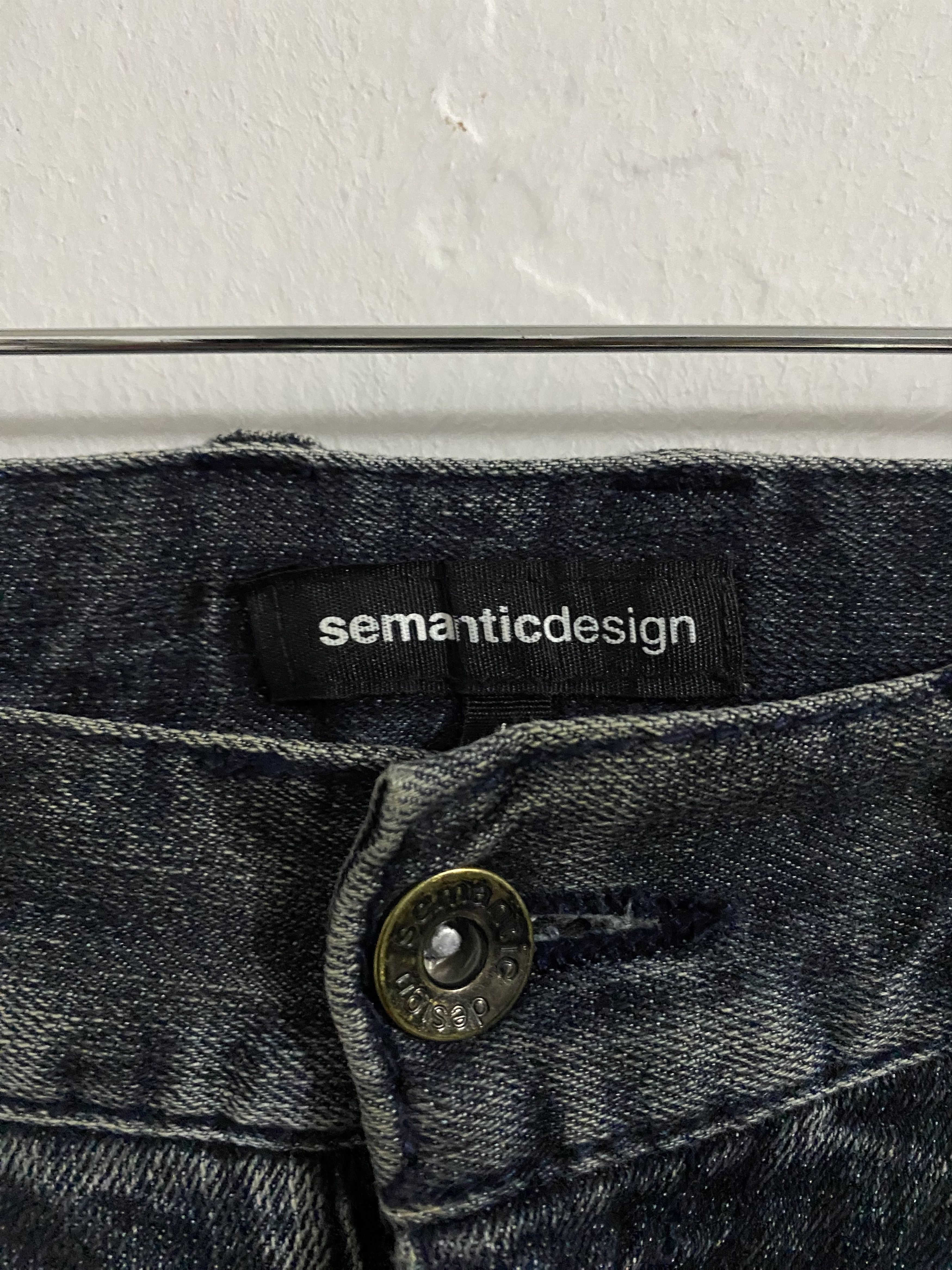 semanticdesign Vintage Semantic Design Workwear Jeans Size US 34 / EU 50 - 10 Thumbnail