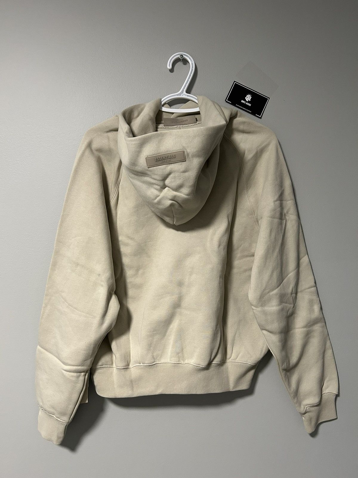 Essentials Fear of God Essentials 1977 Hoodie Wheat | Grailed