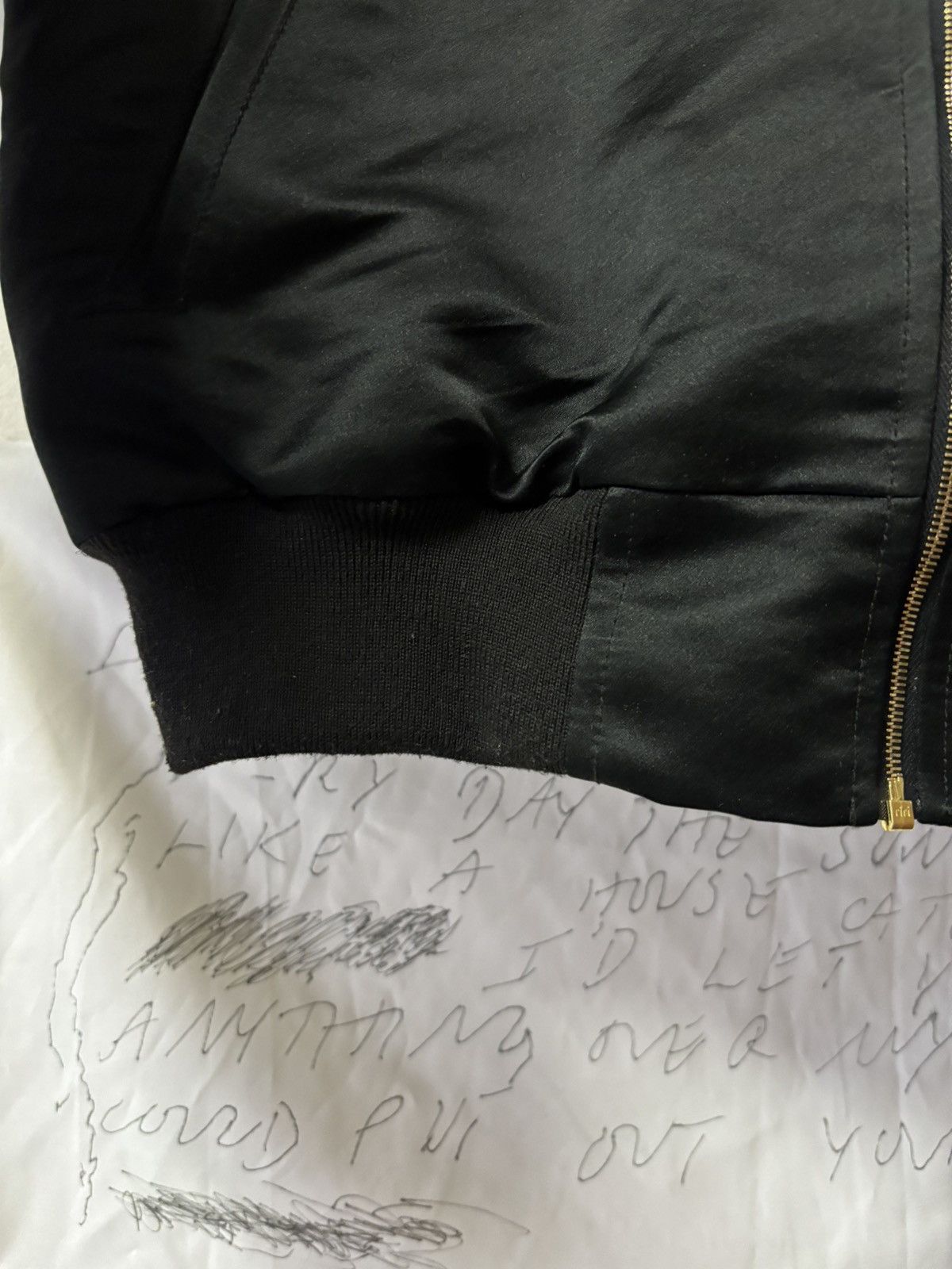 Enfants Riches Deprimes "BOMBER DETAIL'S D'OR" SS17 Lookbook Silk Jacket Size US M / EU 48-50 / 2 - 10 Thumbnail