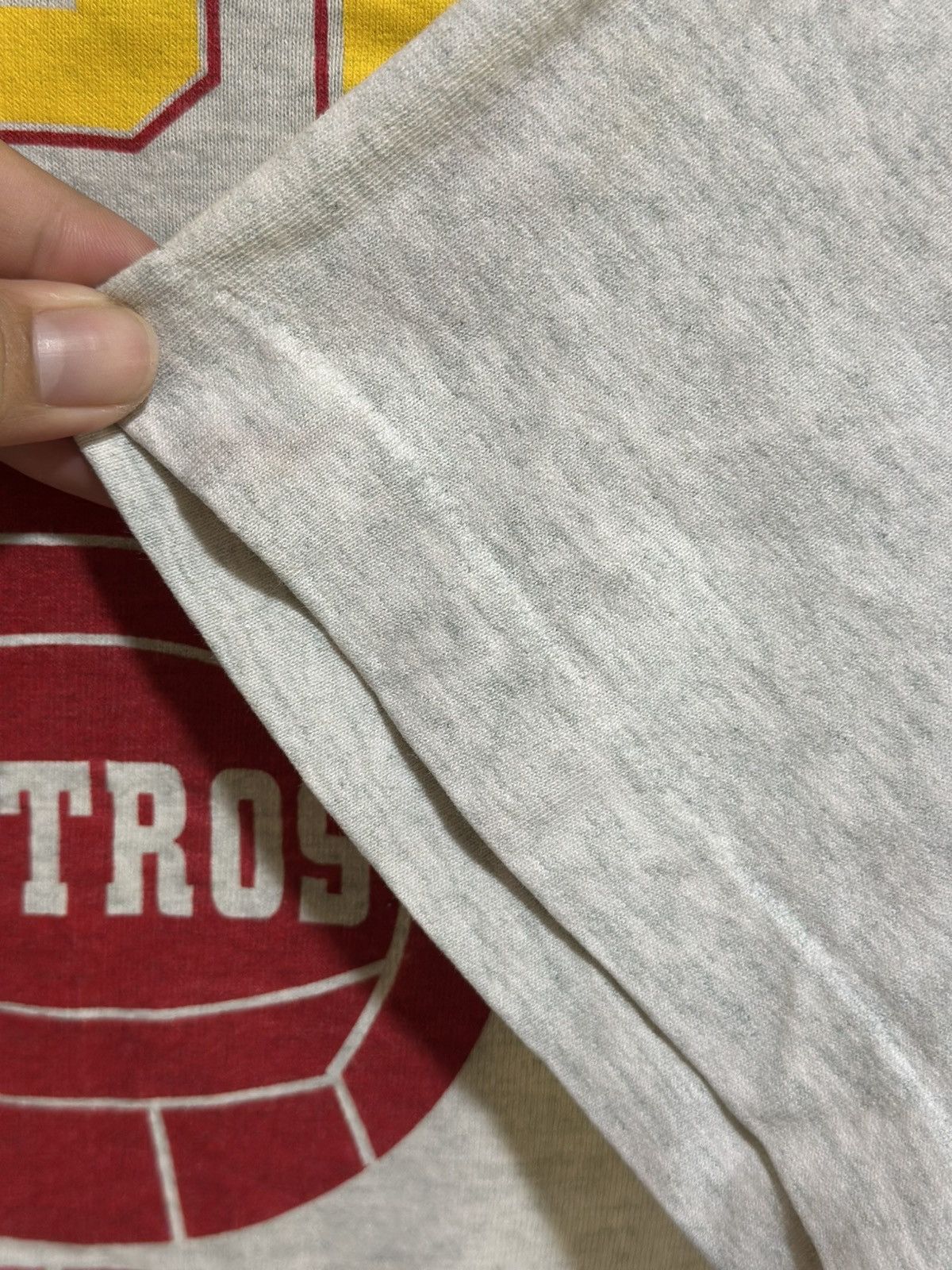 Vintage Vintage Iupui Metros Volleyball Faded Tee Size US XL / EU 56 / 4 - 6 Thumbnail