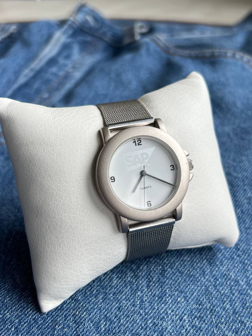Designer × Japanese Brand × Vintage Vintage futuristic form watch SAP Steel bracelet Watches Size ONE SIZE - 2 Thumbnail