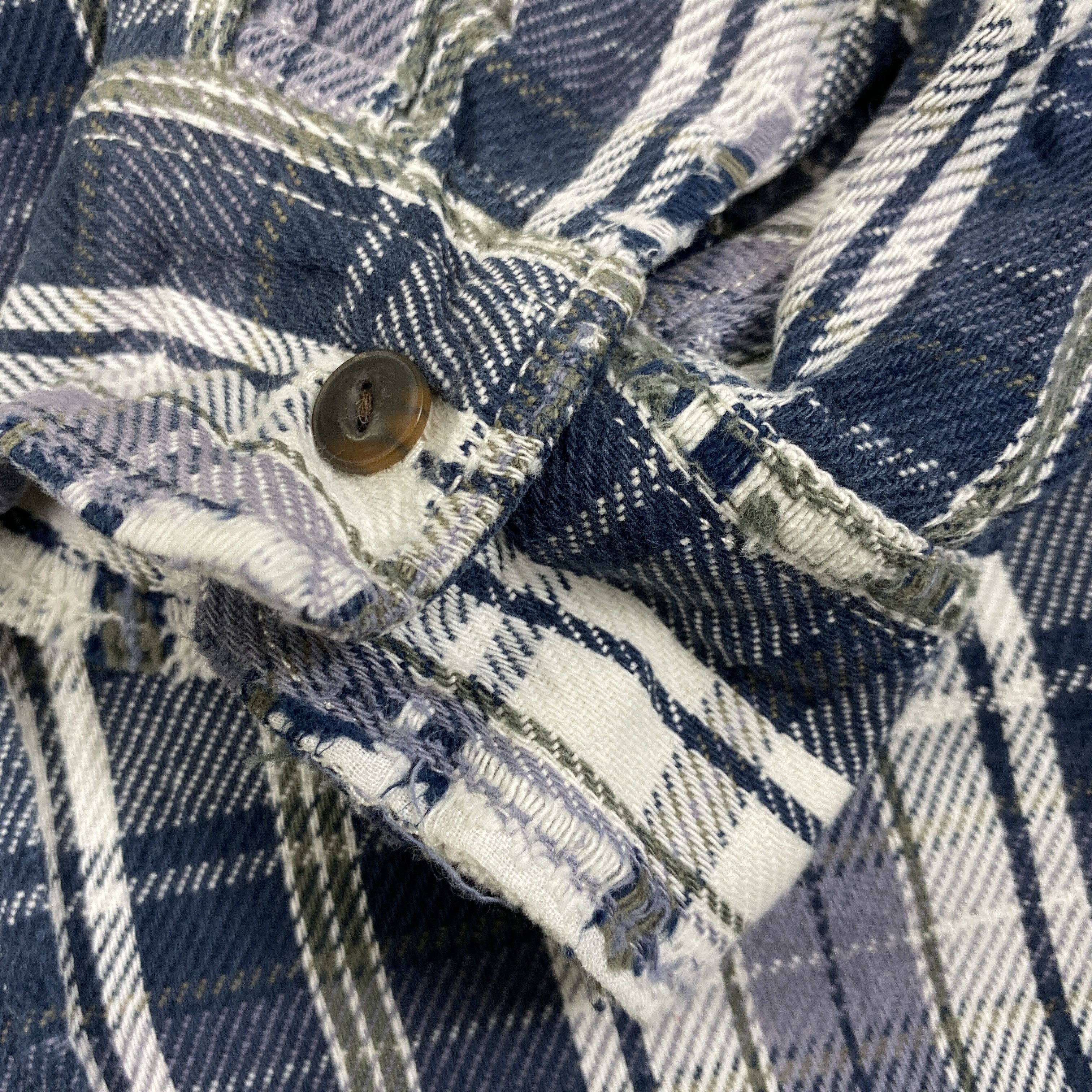 Japanese Brand Vintage Edwin Flannel Button Up - J480 Size US XL / EU 56 / 4 - 11 Thumbnail