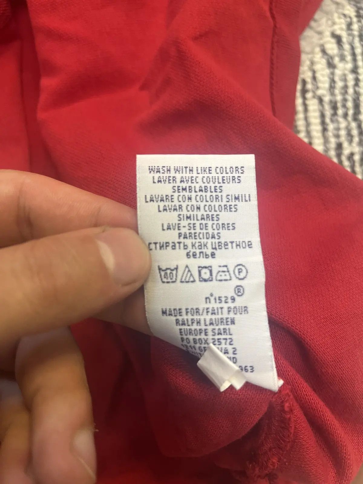 Polo Ralph Lauren Vintage Polo Ralph Lauren Red Short Sleeve Polo Shirt XXL Size US XXL / EU 58 / 5 - 4 Thumbnail