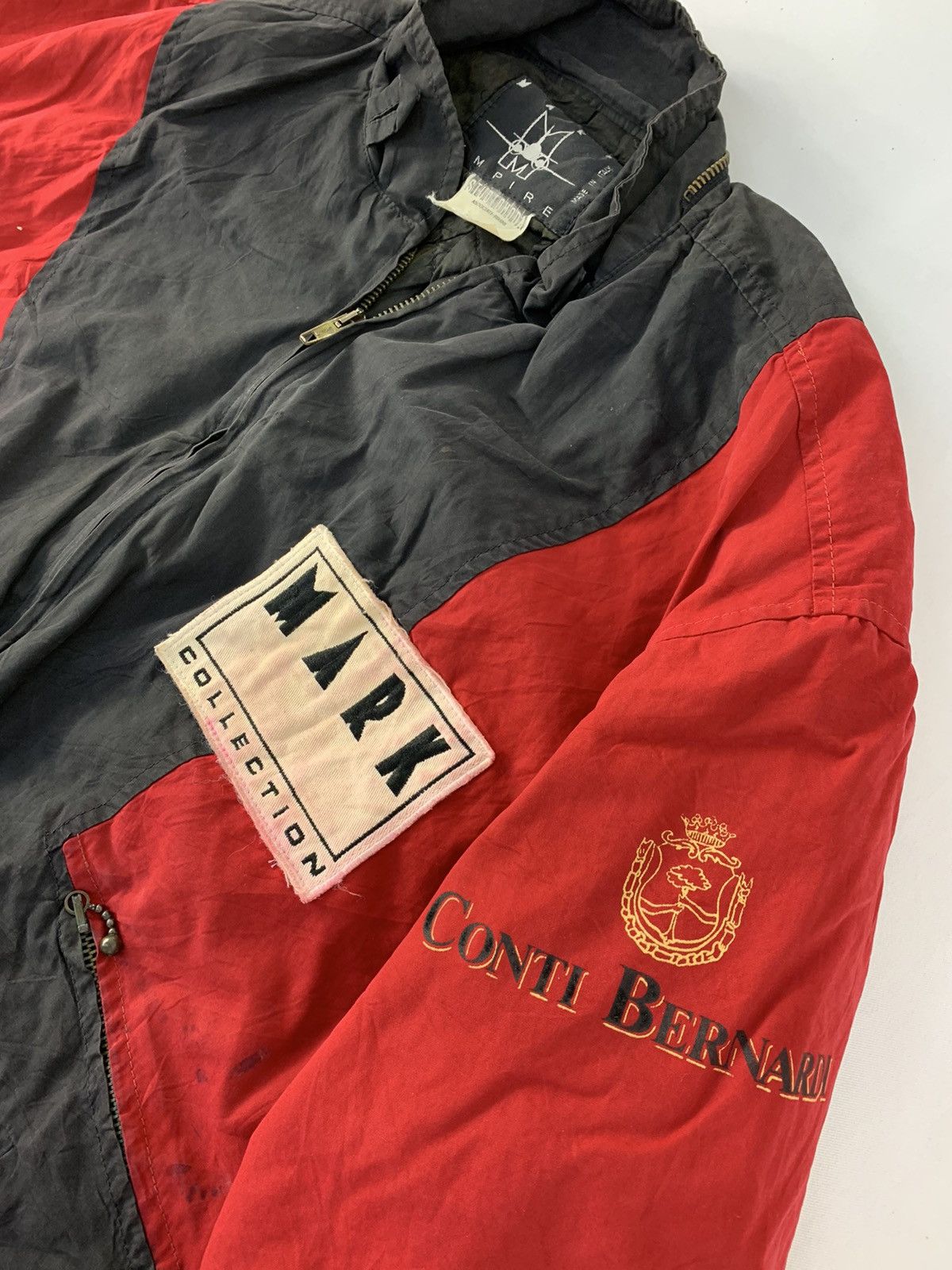 Vintage 90s Mark Empire Conti Bernardi Studio Moda Bomber Jacket Size US M / EU 48-50 / 2 - 5 Thumbnail