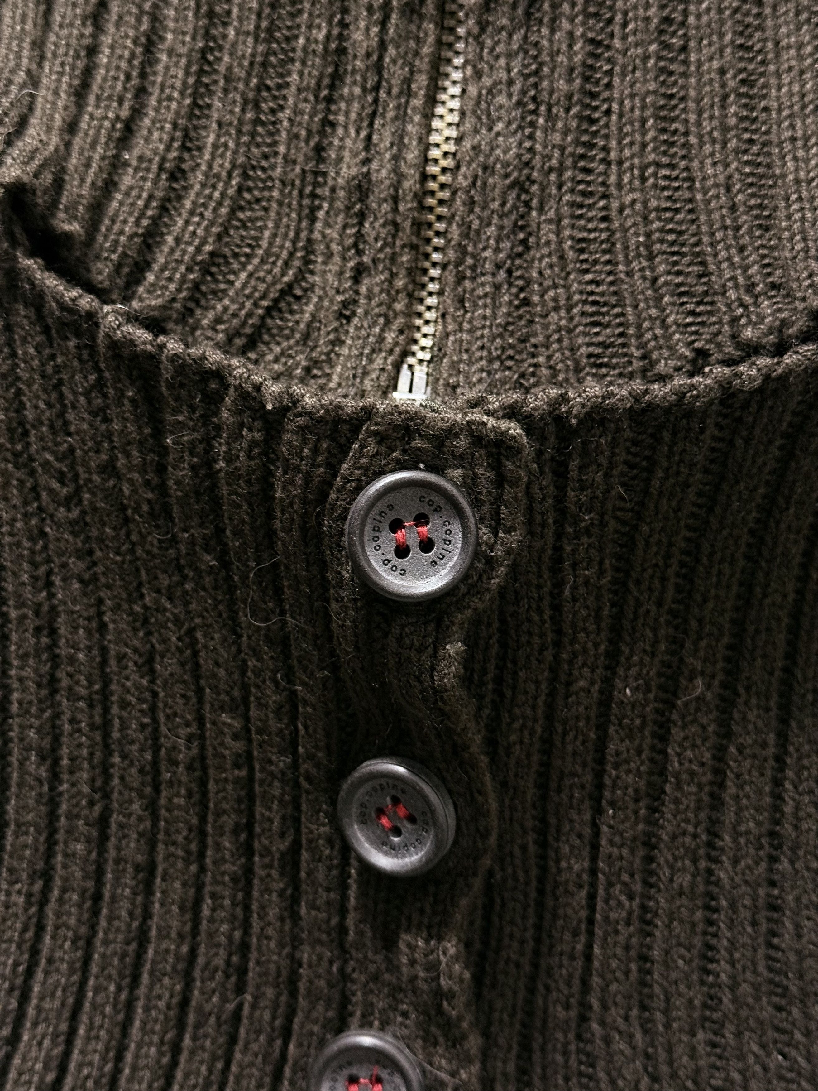 Cop Copine Vintage Cop Copine Knit Sleveless Zip Top Gilet (S-M) Size S / US 4 / IT 40 - 4 Thumbnail