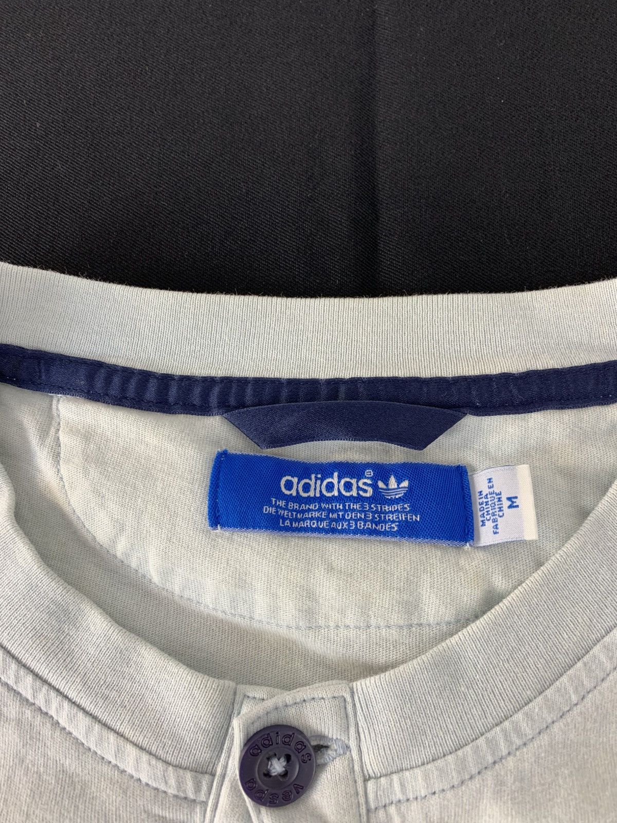 Adidas Adidas X Vespa Henley Neck Graphic Screen Printed T-shirt Size M / US 6-8 / IT 42-44 - 6 Thumbnail