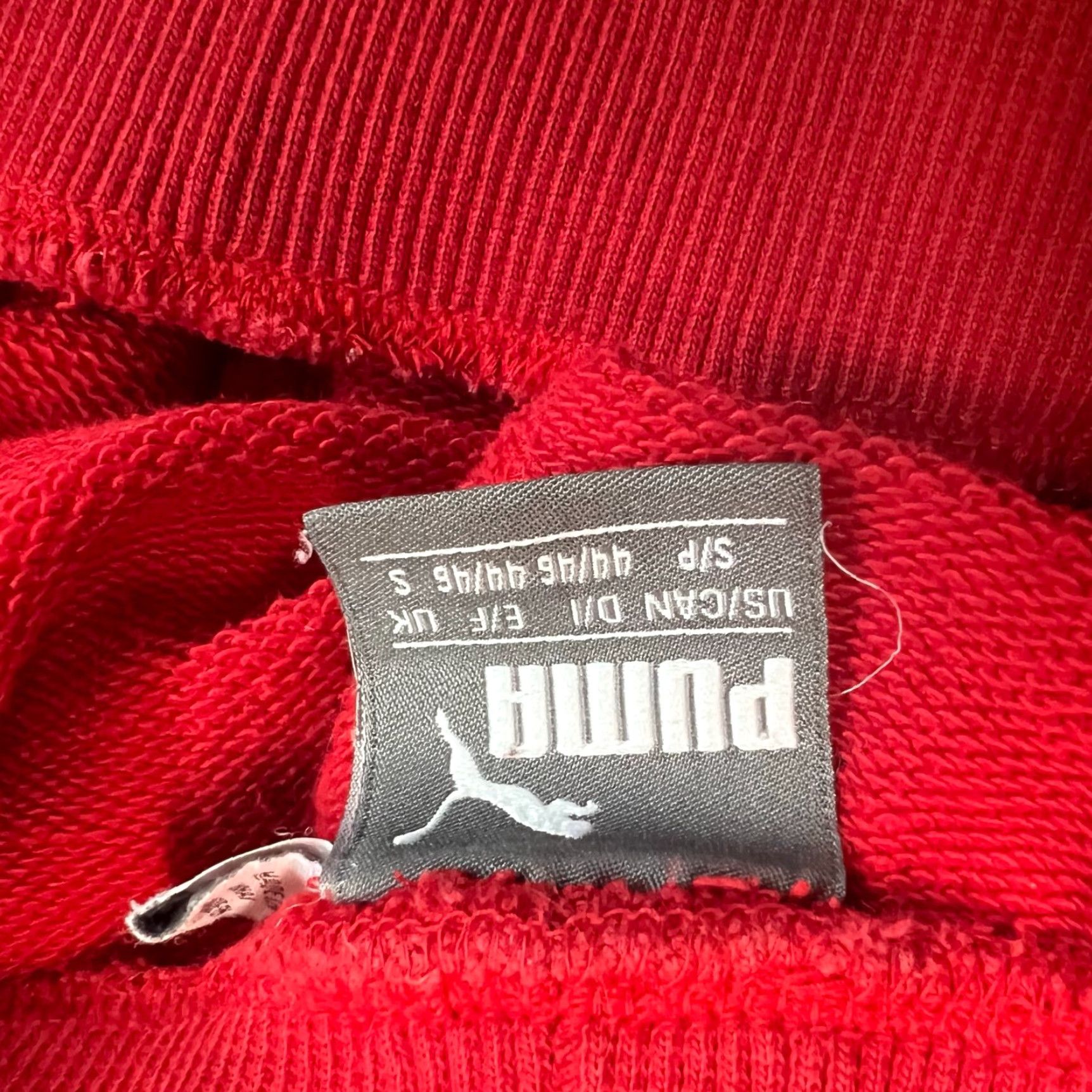 Puma VINTAGE Puma Ferrari Track Pants Mens Size S Athletic Red Pockets Cars 90s Retro Size US 29 - 6 Thumbnail