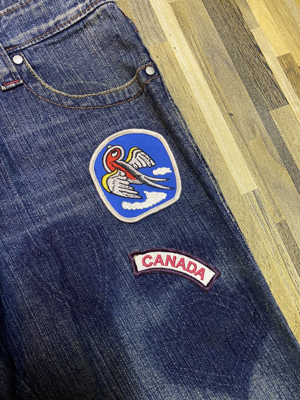 Designer × Dsquared2 × Vintage Dsquared2 Chip Chip Motherfucker Jeans Size US 30 / EU 46 - 4 Thumbnail