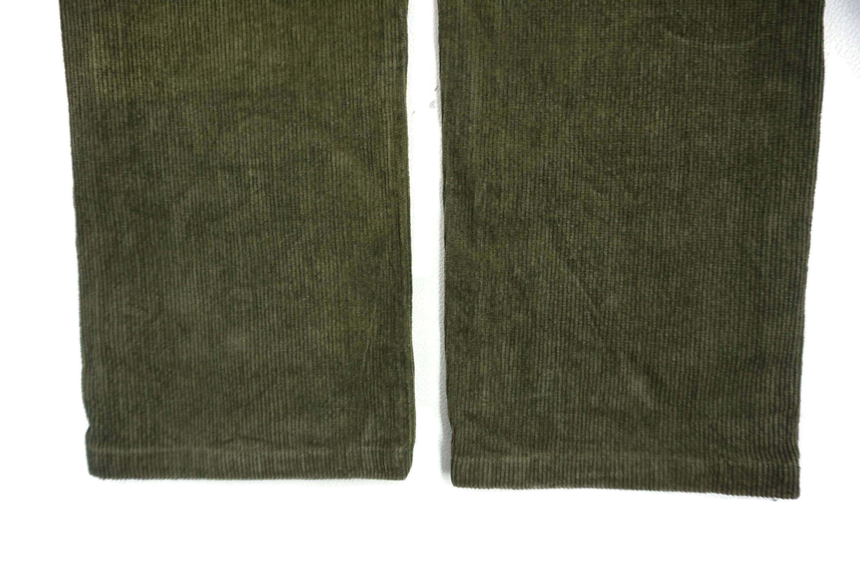 Stone Island Cropped Corduroy Pants Size W28xL26 Made in Italy Size US 28 / EU 44 - 14 Thumbnail