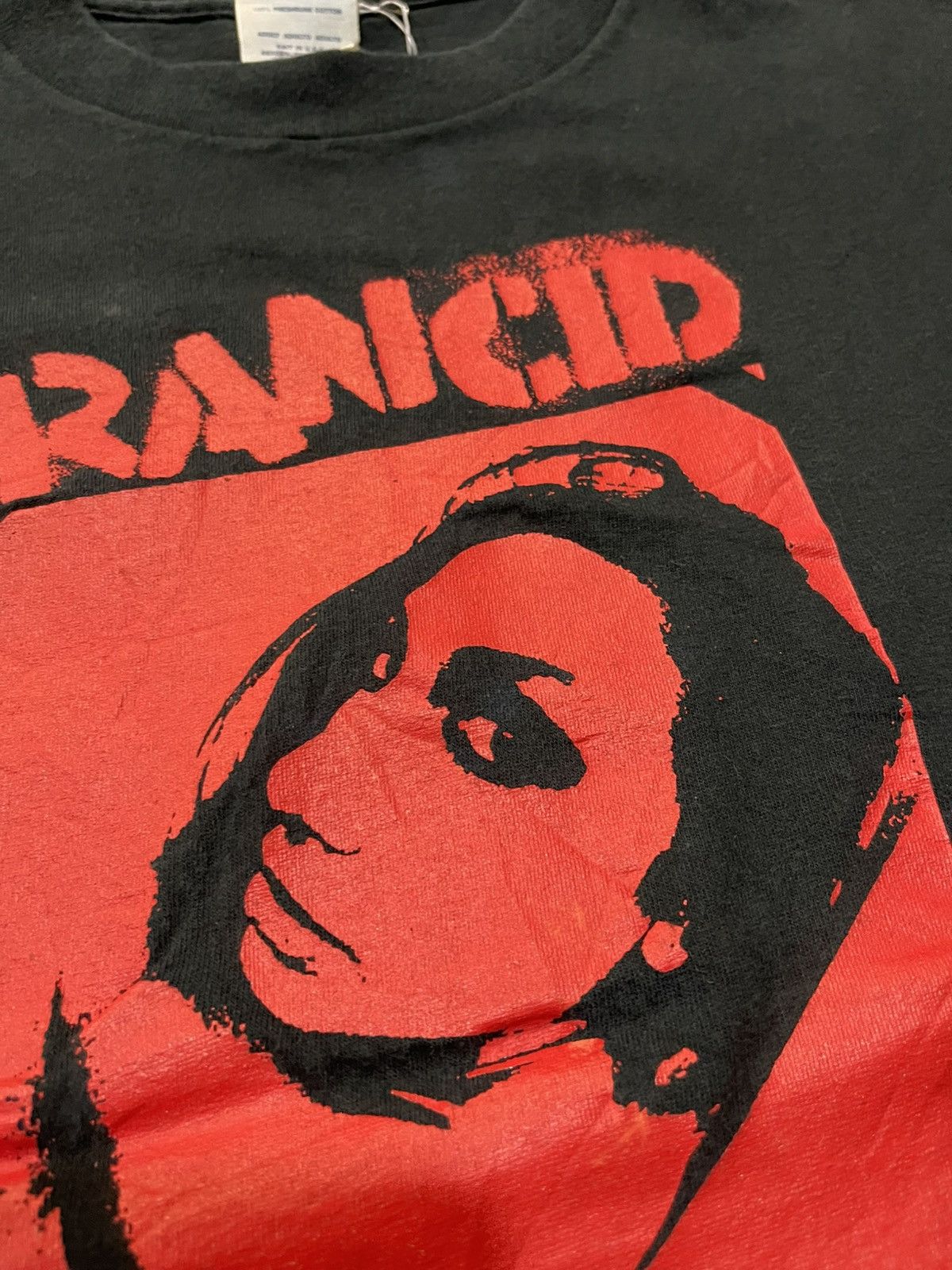 Band Tees Rare Vtg 2004 Rancid Machete Graphic T-Shirt Punk Rock Size US S / EU 44-46 / 1 - 4 Thumbnail