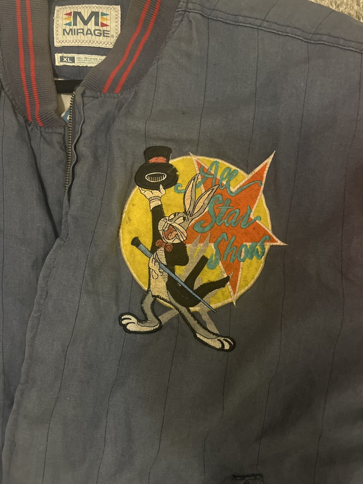 Mirage × Vintage × Warner Bros Vintage bomber jacket Size US XL / EU 56 / 4 - 3 Thumbnail