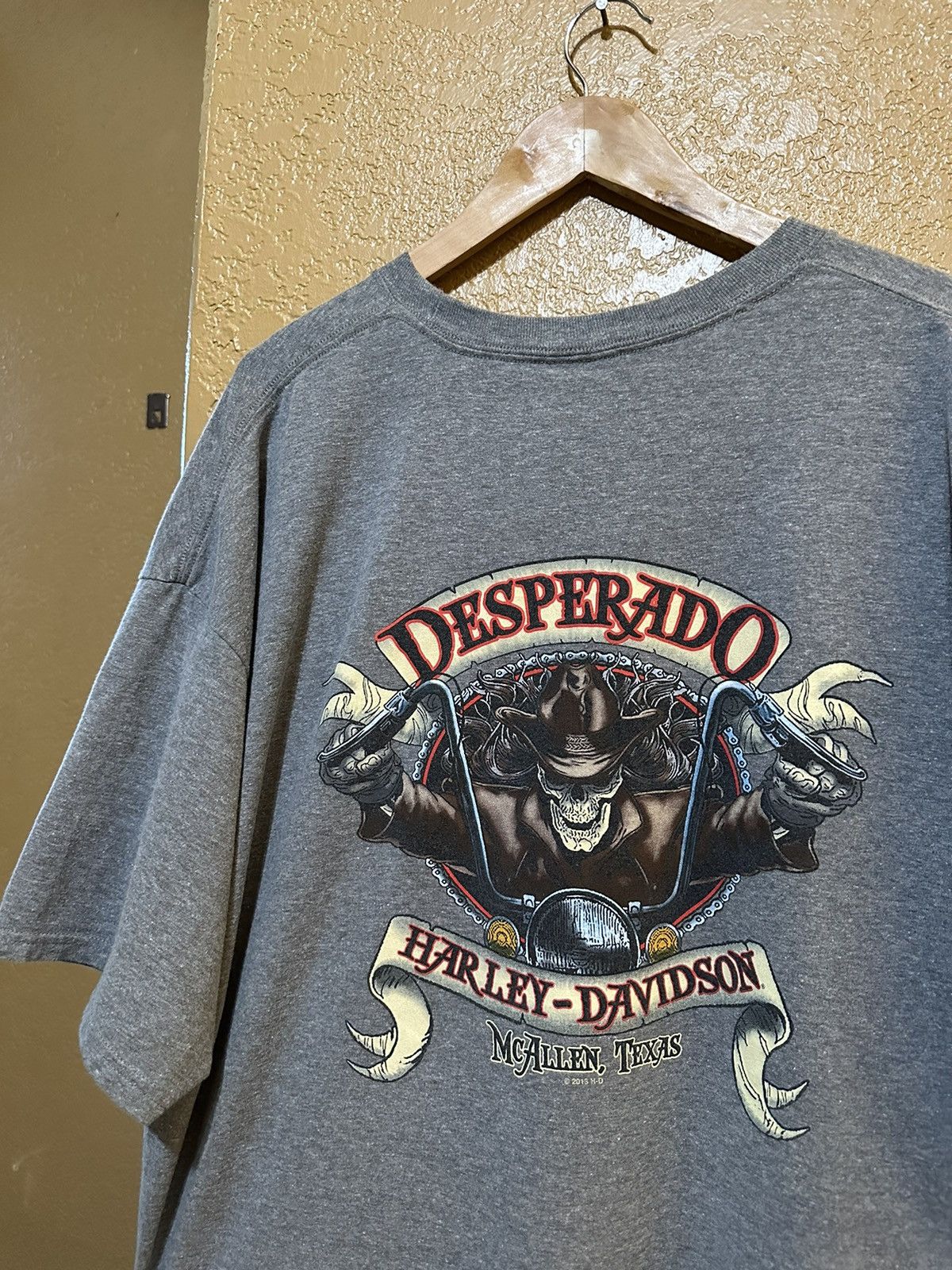 4GSELLER 📌 crazy Harley Davidson Desperado Ghost Rider Tee 3XL Size US XXL / EU 58 / 5 - 4 Thumbnail