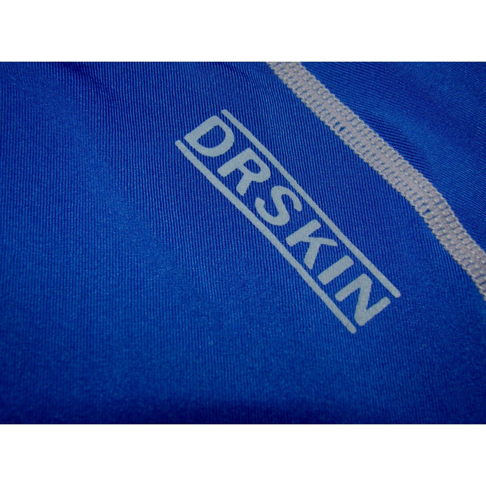 Skin VINTAGE Dr Skin Drskin Mens Compression Mock Neck Long Sleeve Shirt S Blue Regular Mens Size US S / EU 44-46 / 1 - 2 Thumbnail