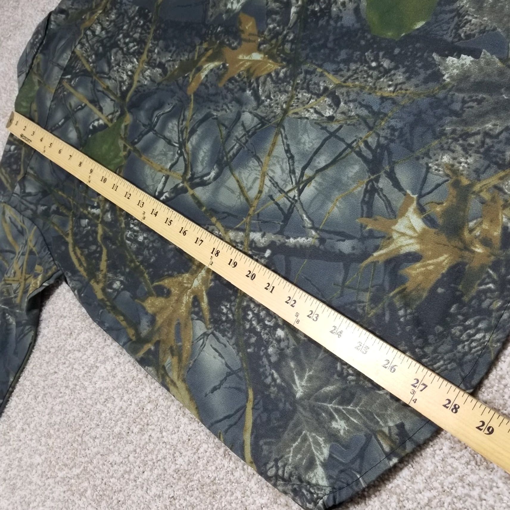 Element WFS Shirt Mens Small Green Camouflage Long Sleeve Element Gear Outdoors Casual Size US M / EU 48-50 / 2 - 6 Thumbnail
