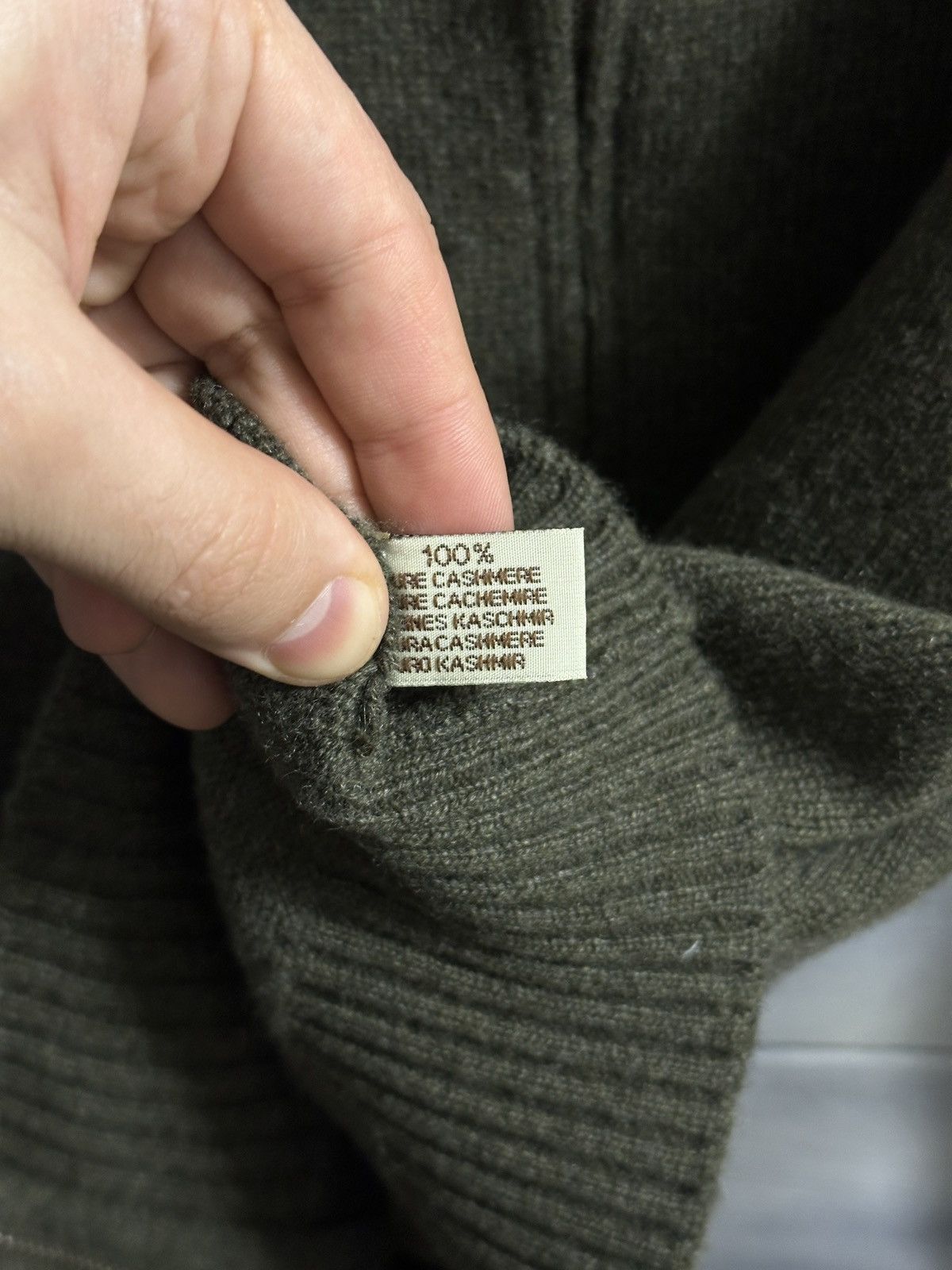 Other Rare Zip Sweater 100% Cashmere At Lochleven Luxury Lampo Size US M / EU 48-50 / 2 - 10 Thumbnail
