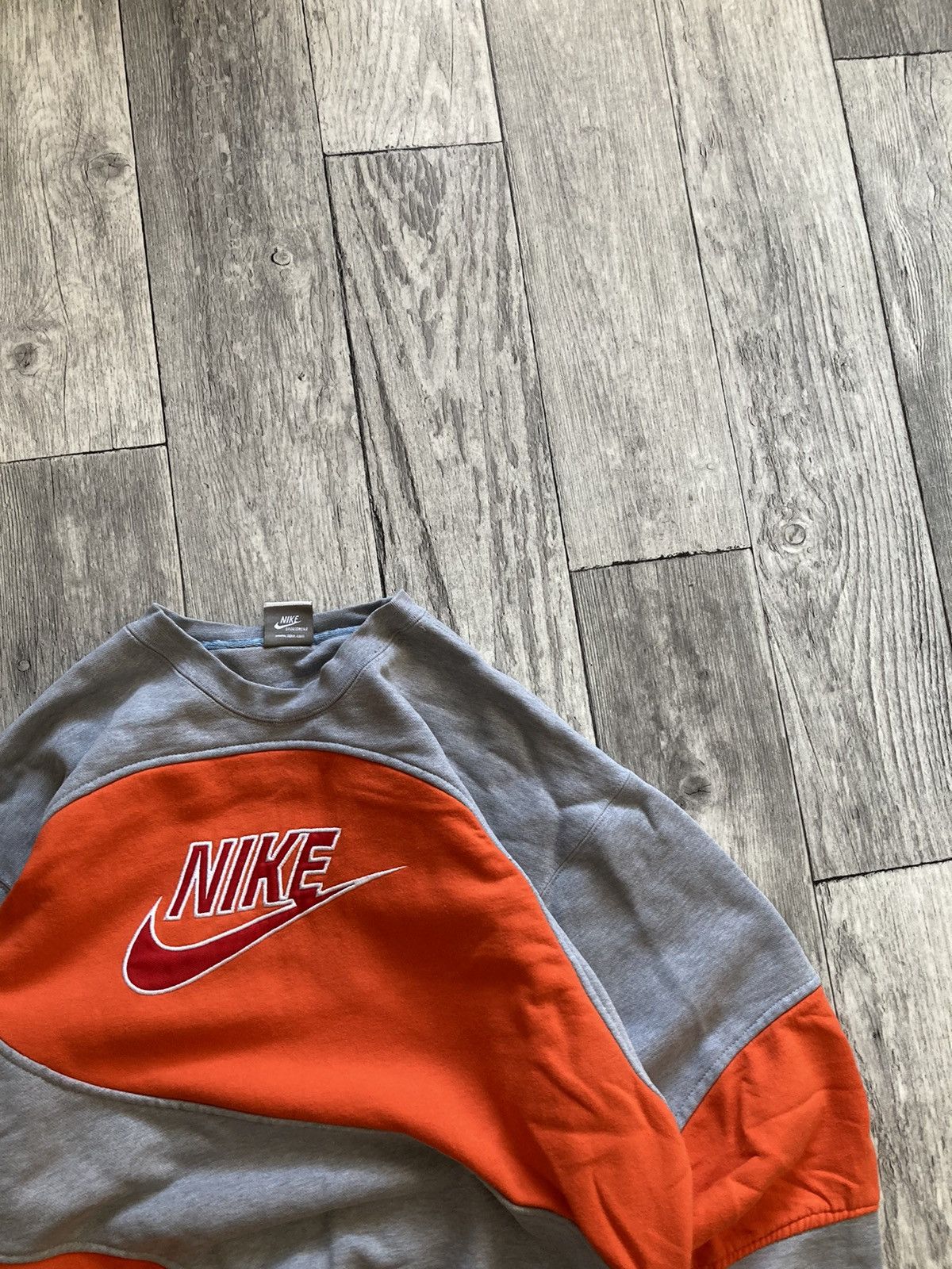 Nike × Vintage Custom crewneck sweatshirt nike spellout M 90’s 00’s y2k Size US M / EU 48-50 / 2 - 3 Thumbnail