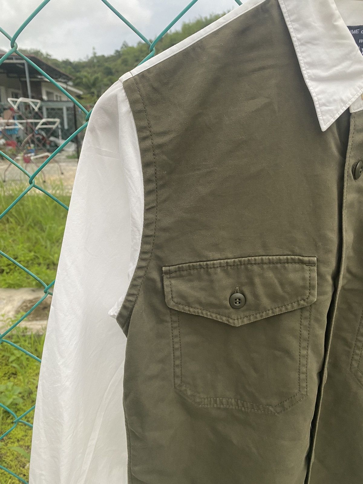 Comme des Garcons AD2016 Comme des Garcon Homme Military Style Shirt Size US XS / EU 42 / 0 - 6 Thumbnail
