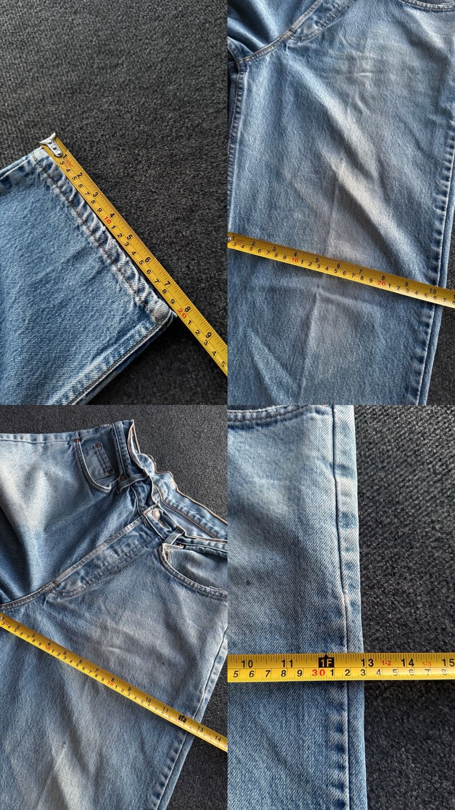 Levi's Vintage Clothing Vintage 90s Levi's 618 Relaxed Straight Light Wash Jeans Size US 32 / EU 48 - 22 Thumbnail