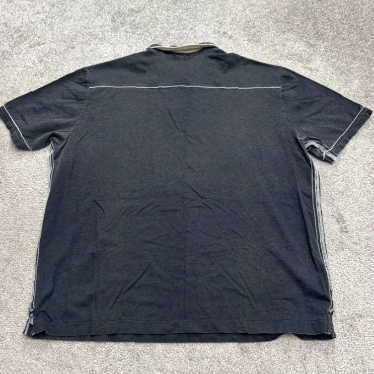 Tommy Bahama Tommy Bahama Polo Shirt Mens XL Gray Cotton Short Sleeve Casual Shirt - Regular Fit, Classic, Preppy, Outdoor, Golf, Tennis, Walking Size US XL / EU 56 / 4 - 2 Thumbnail